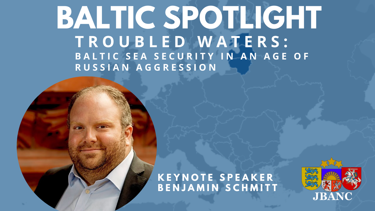 Troubled Waters: Baltic Sea Security in an Age of Russian Aggression with Benjamin  Schmitt