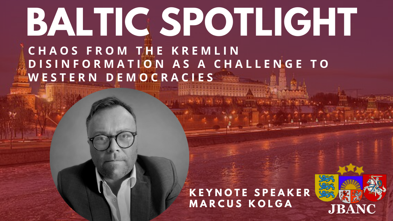 Chaos from the Kremlin: Disinformation as a Challenge to Western Democracies with Marcus Kolga
