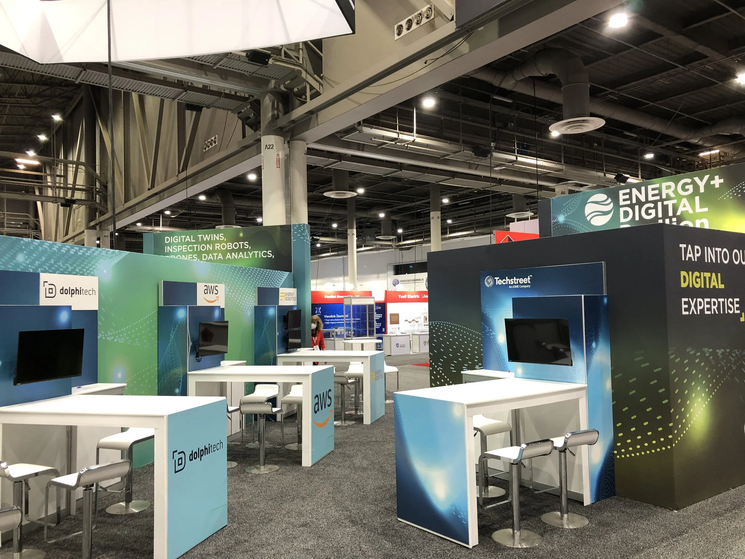 Conference Space IRL: Kiosks