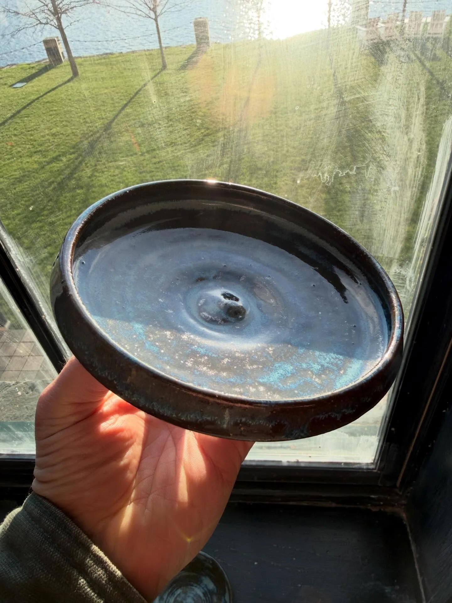 Some new tiny plates. I love this new form and will be making many more! #ceramics #pottery #catskillmountains