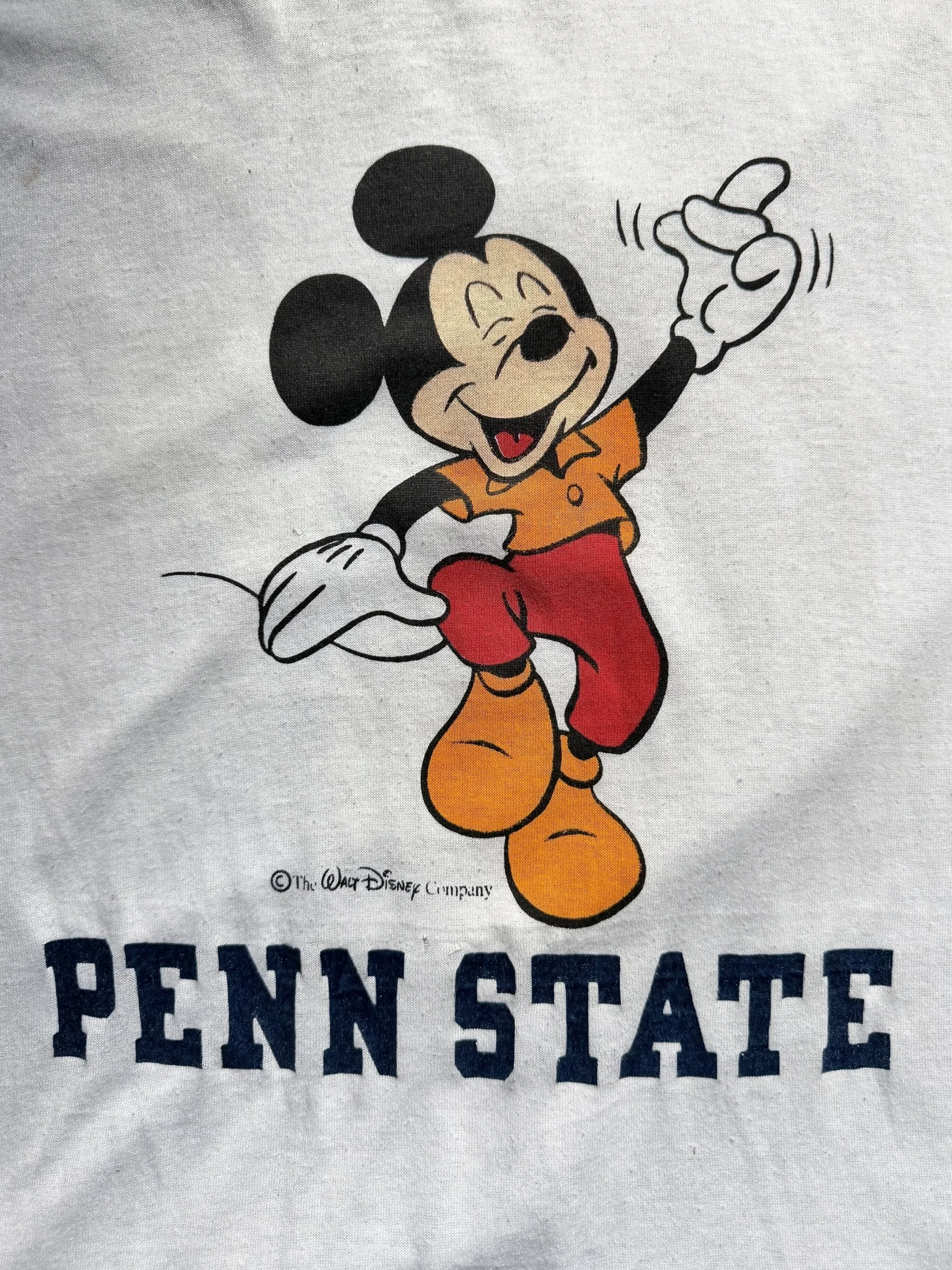 VINTAGE 1980's CHAMPION MICKEY PENN STATE TEE