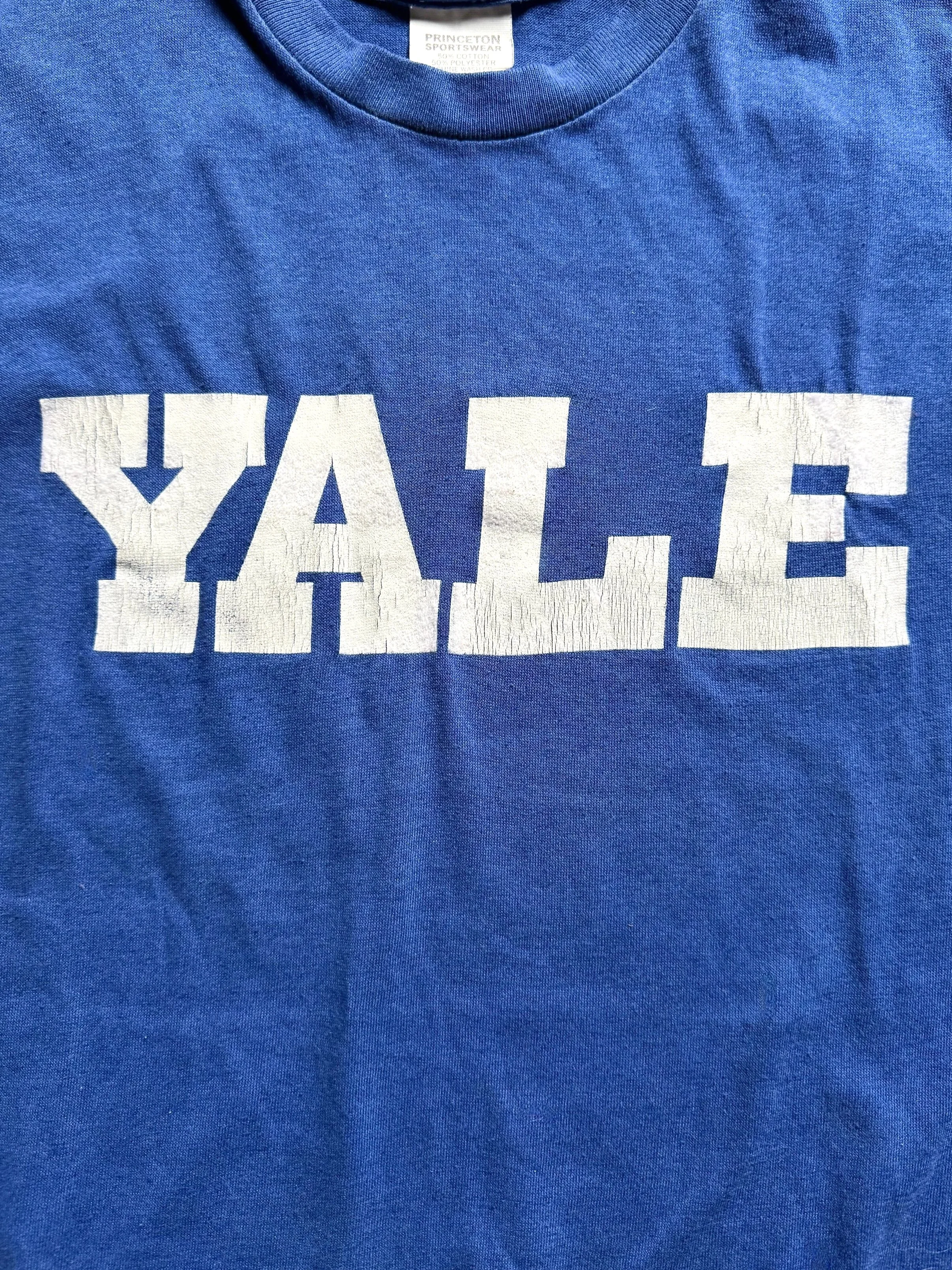 VINTAGE 1980's YALE COLLEGIATE TEE • S