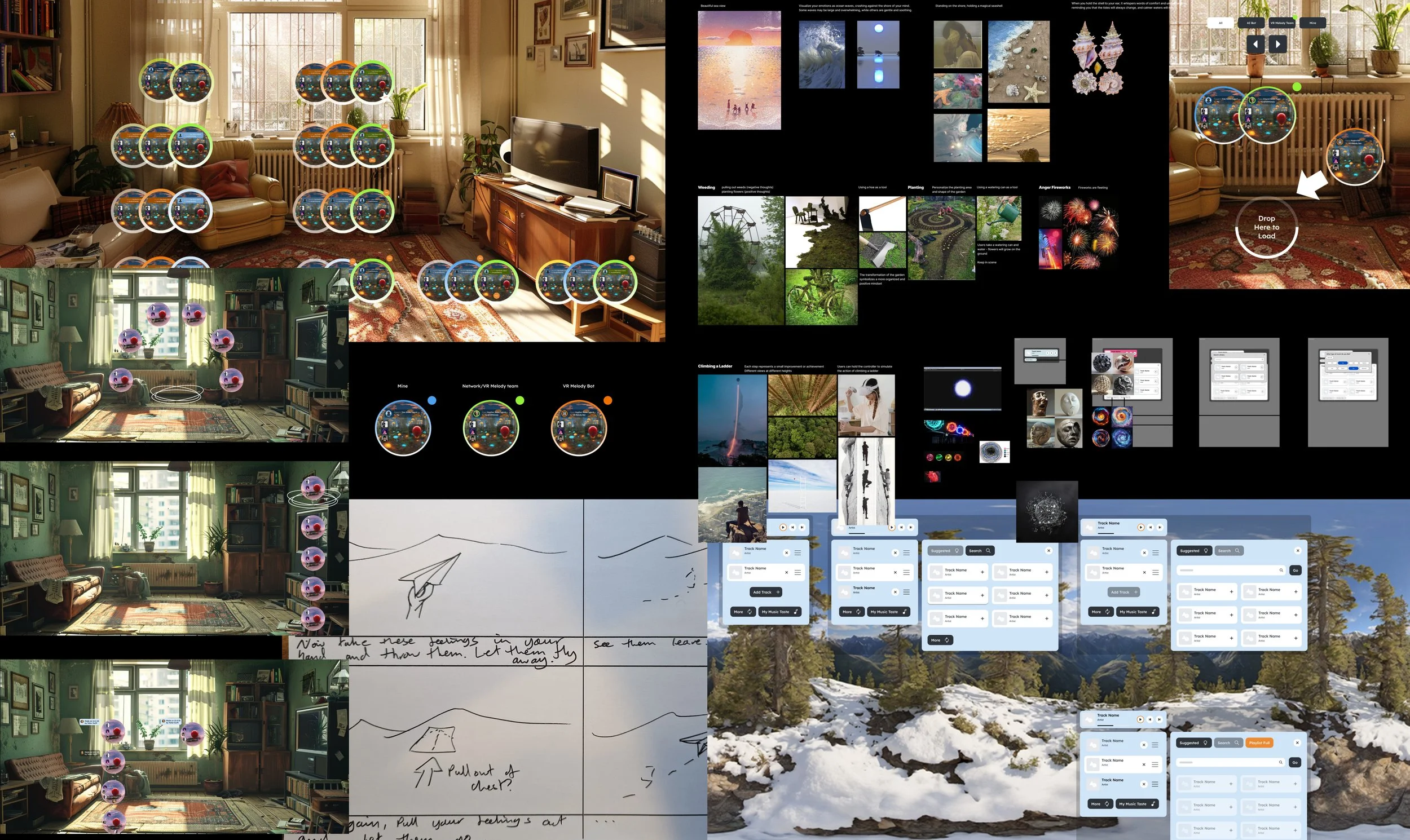 Melody VR UX Design
