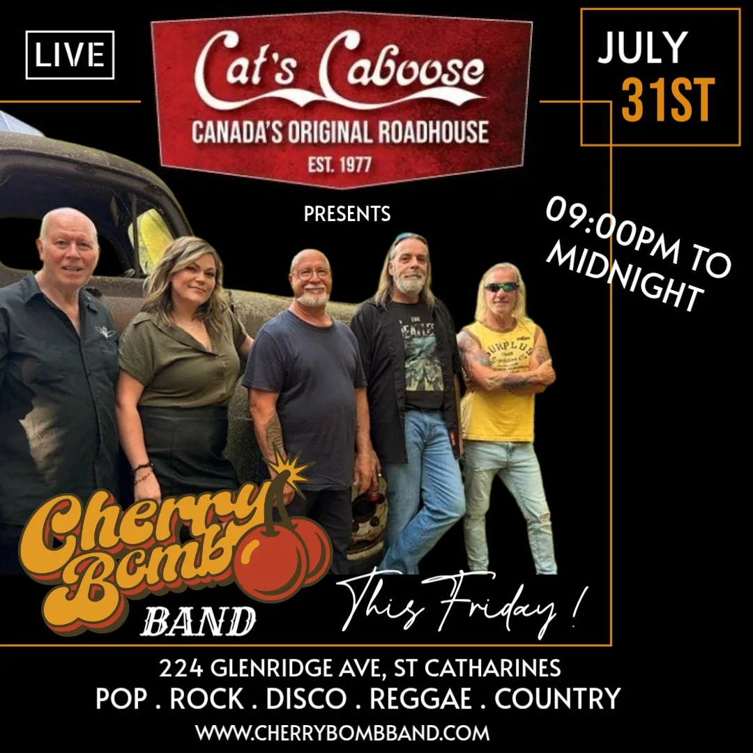 CHERRY BOMB AT CATS CABOOSE