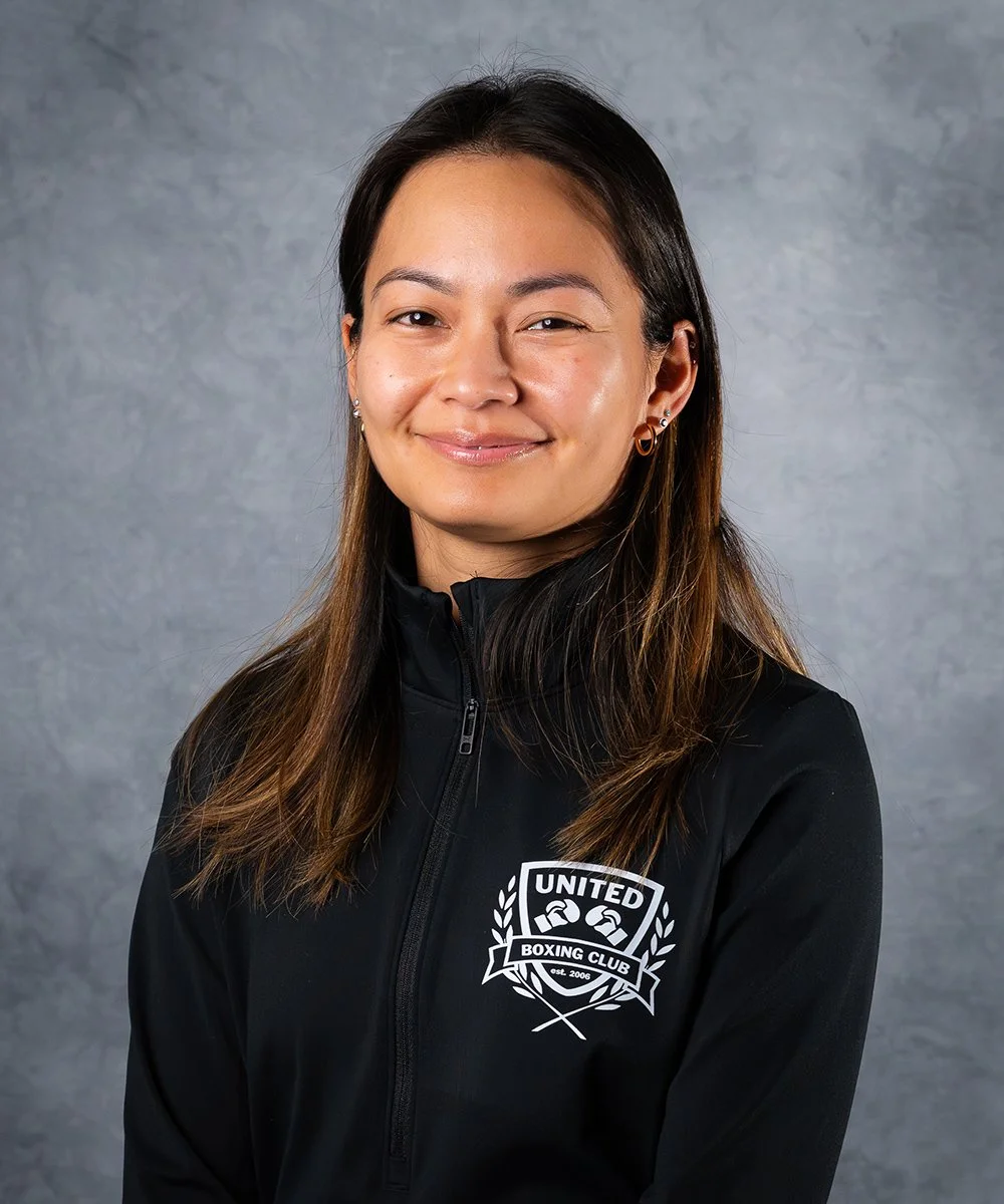 Kamille Legaspi: Kamille started boxing while finishing her university studies. She became passionate about boxing and appreciates the empowerment it brings, especially in a traditionally male-dominated environment.
