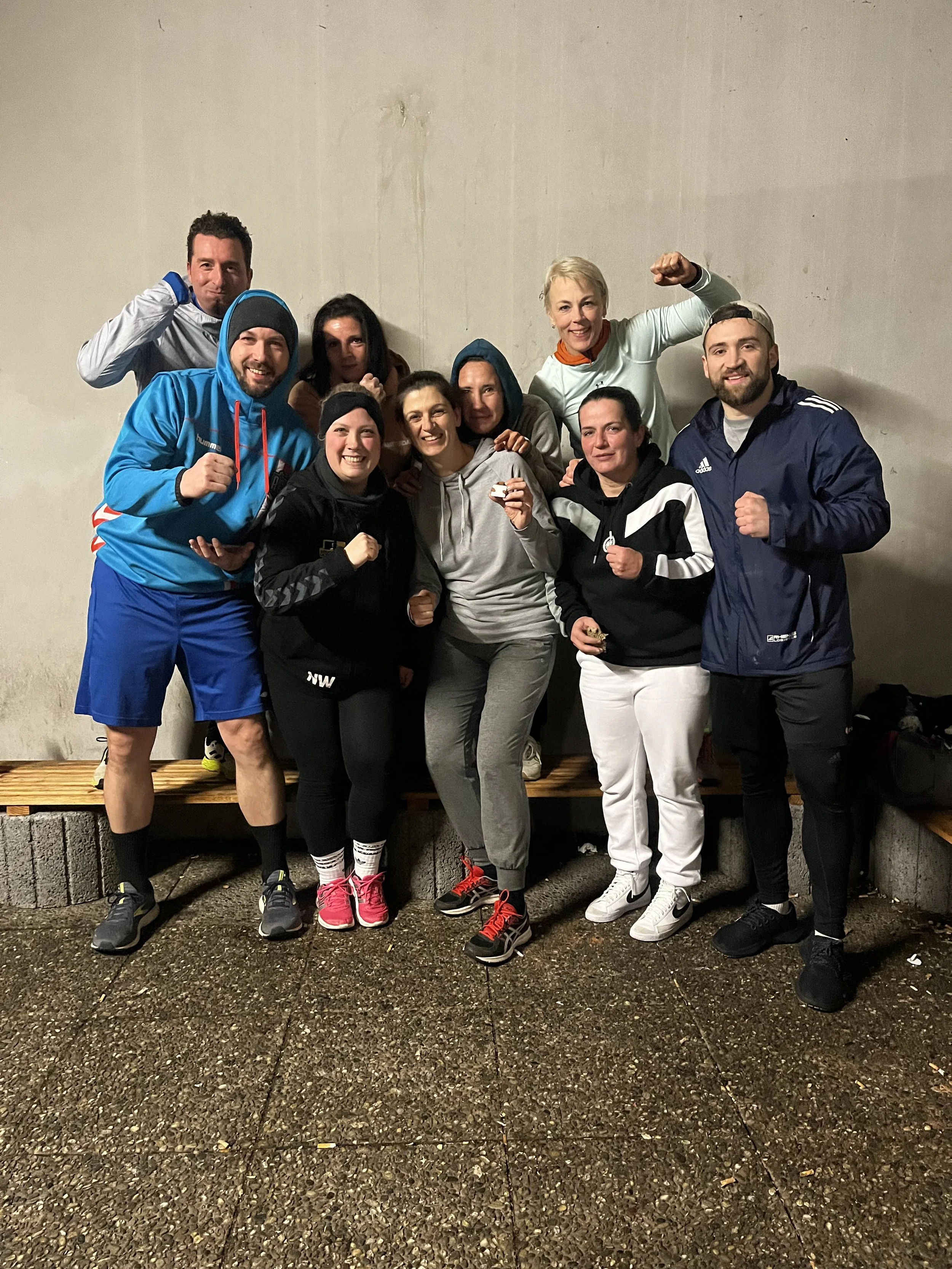 Gemeinsames Training mit Taki im Bootcamp – Personaltraining