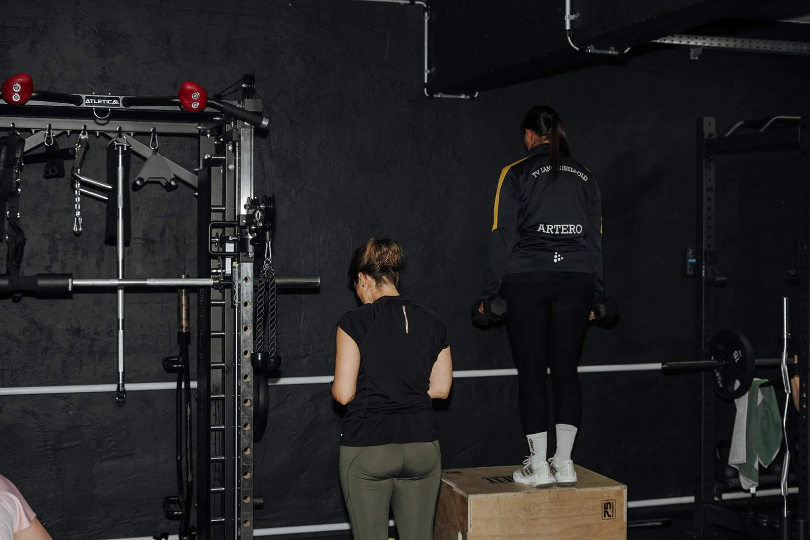 Gemischte Gruppe beim Bootcamp im Takis Fitnessstudio Bruchköbel – Gruppentraining mit Personaltrainer Takis für Bruchköbel, Hanau und Maintal.“