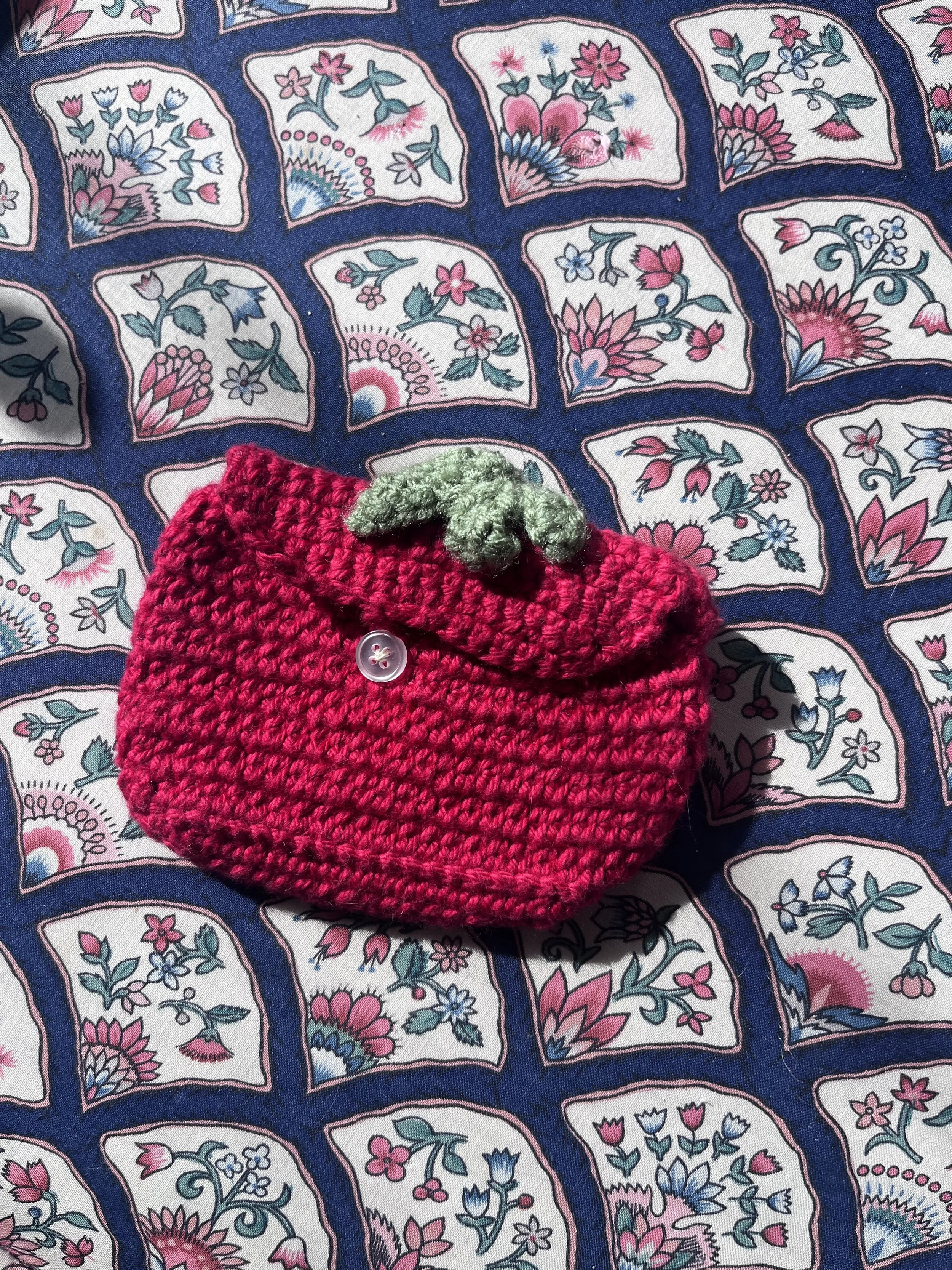 Crochet Tomato Wallet