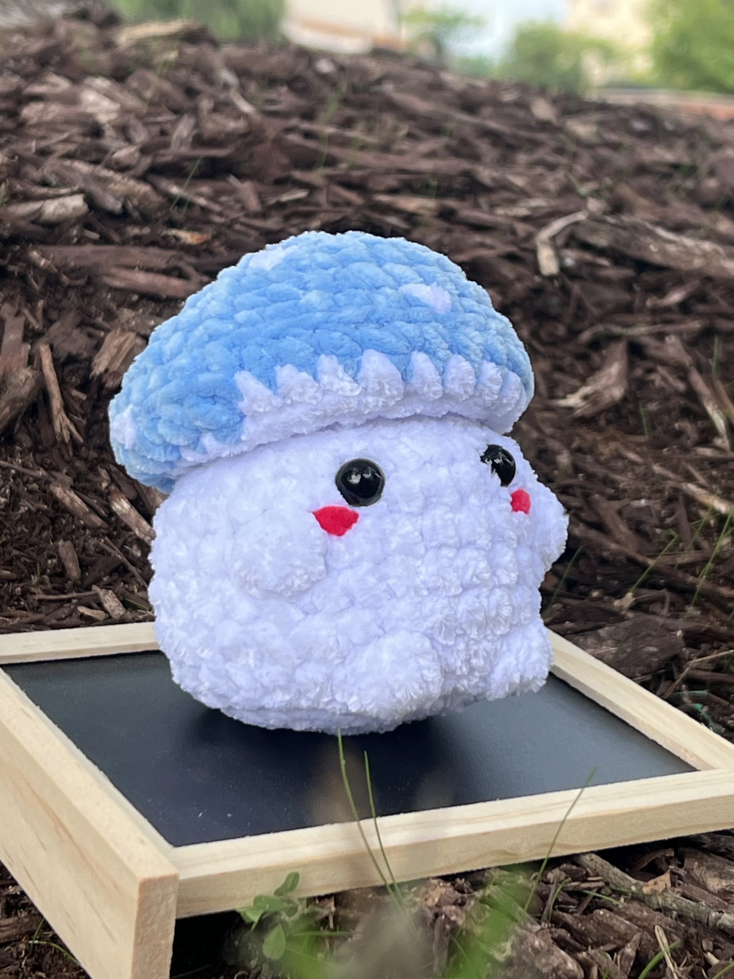 Crochet Mushroom Pop-it