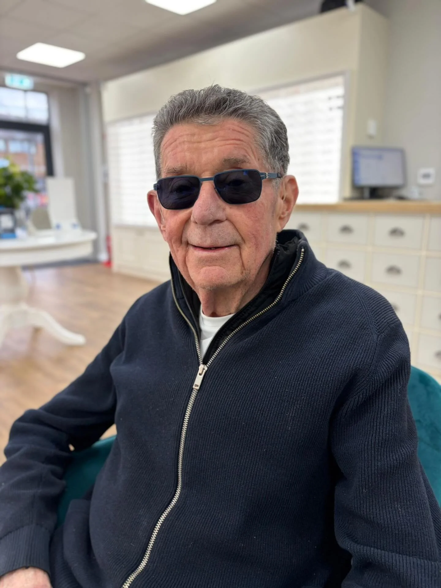 Another happy customer with their new frames here at Optique of Collingham!
Come visit our shop and find your new pair today! 
#independentoptician #optiqueofcollingham #stylish #frames #glasses