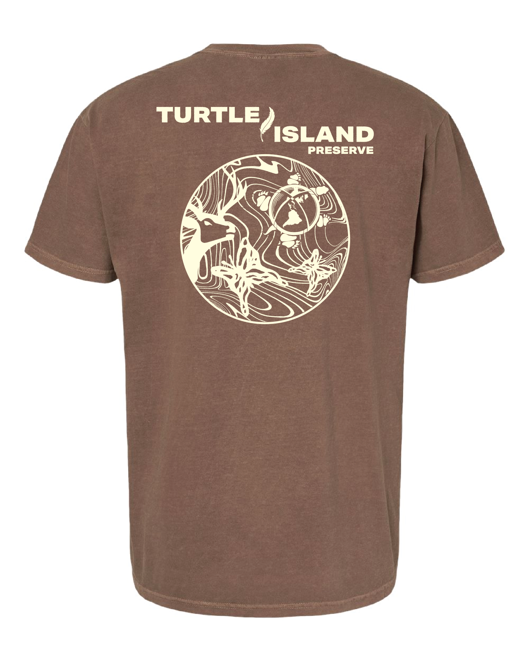 Turtle Island Tee...our newest design!  SIMPLY REAL!!!