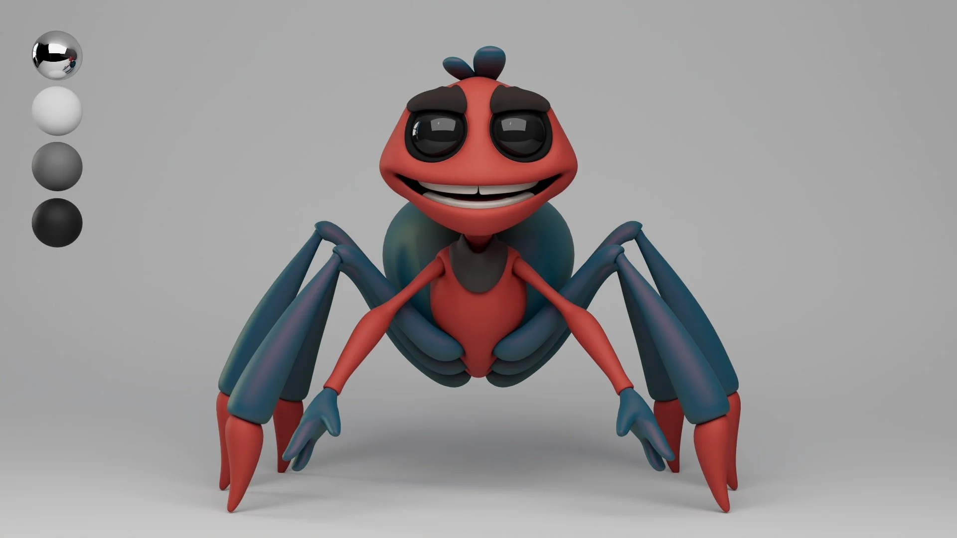 Early Modeling phase for the spider