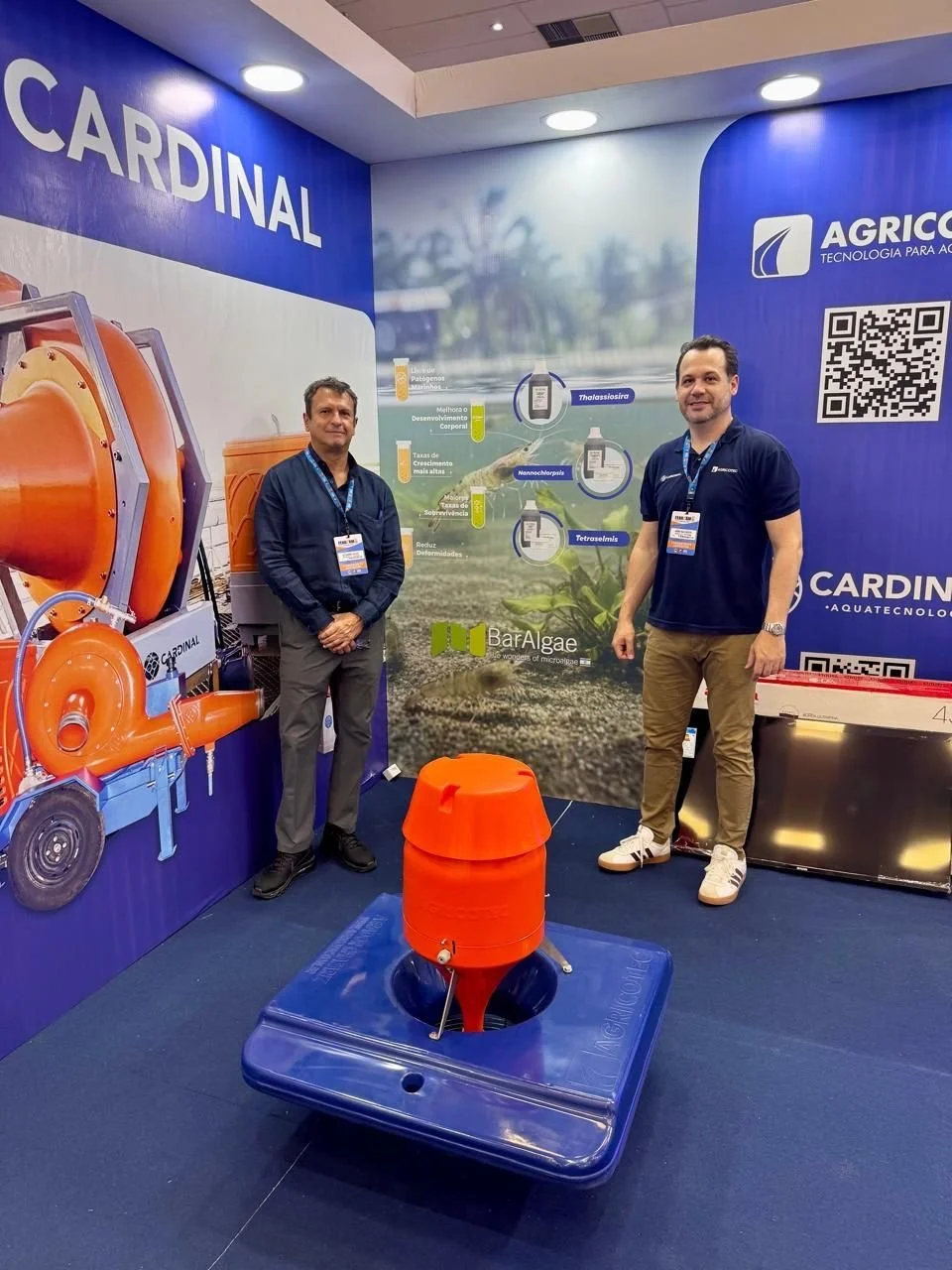 Tecnoacua en FENACAM 2025: fortaleciendo alianzas y preparando sorpresas para el camaronero brasileño