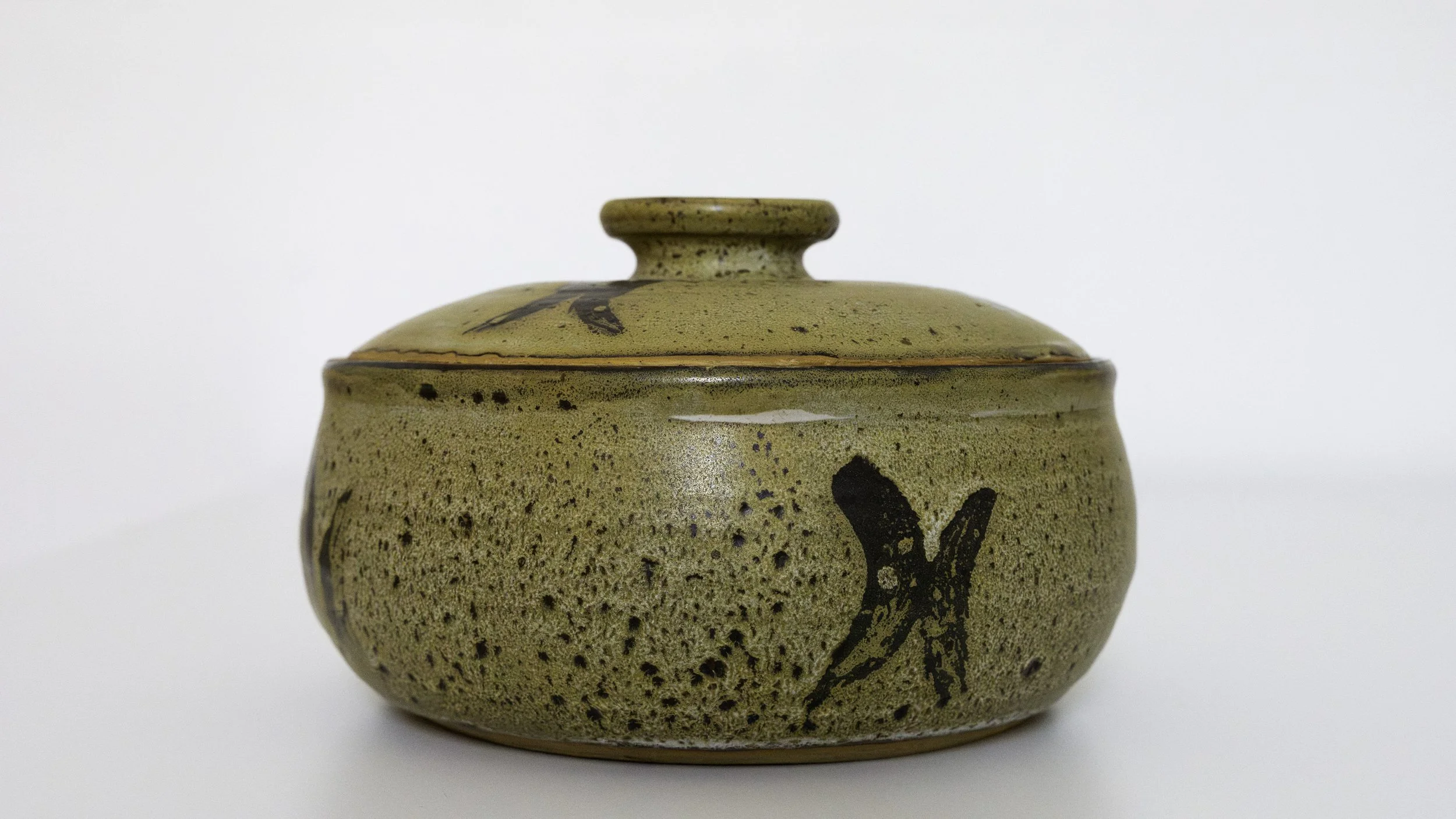 warm-green stoneware