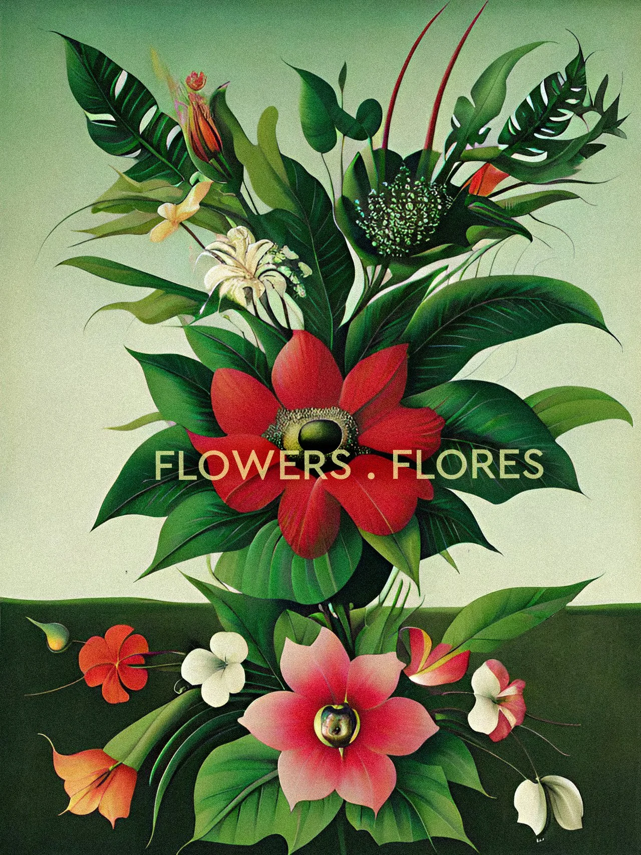 Fresh flower bouquets and floral centerpieces with seasonal blooms, created by a florist in Ibiza