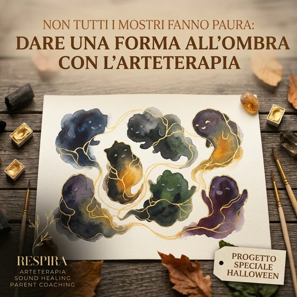 Non tutti i mostri fanno paura: dare una forma all'ombra con l'Arteterapia