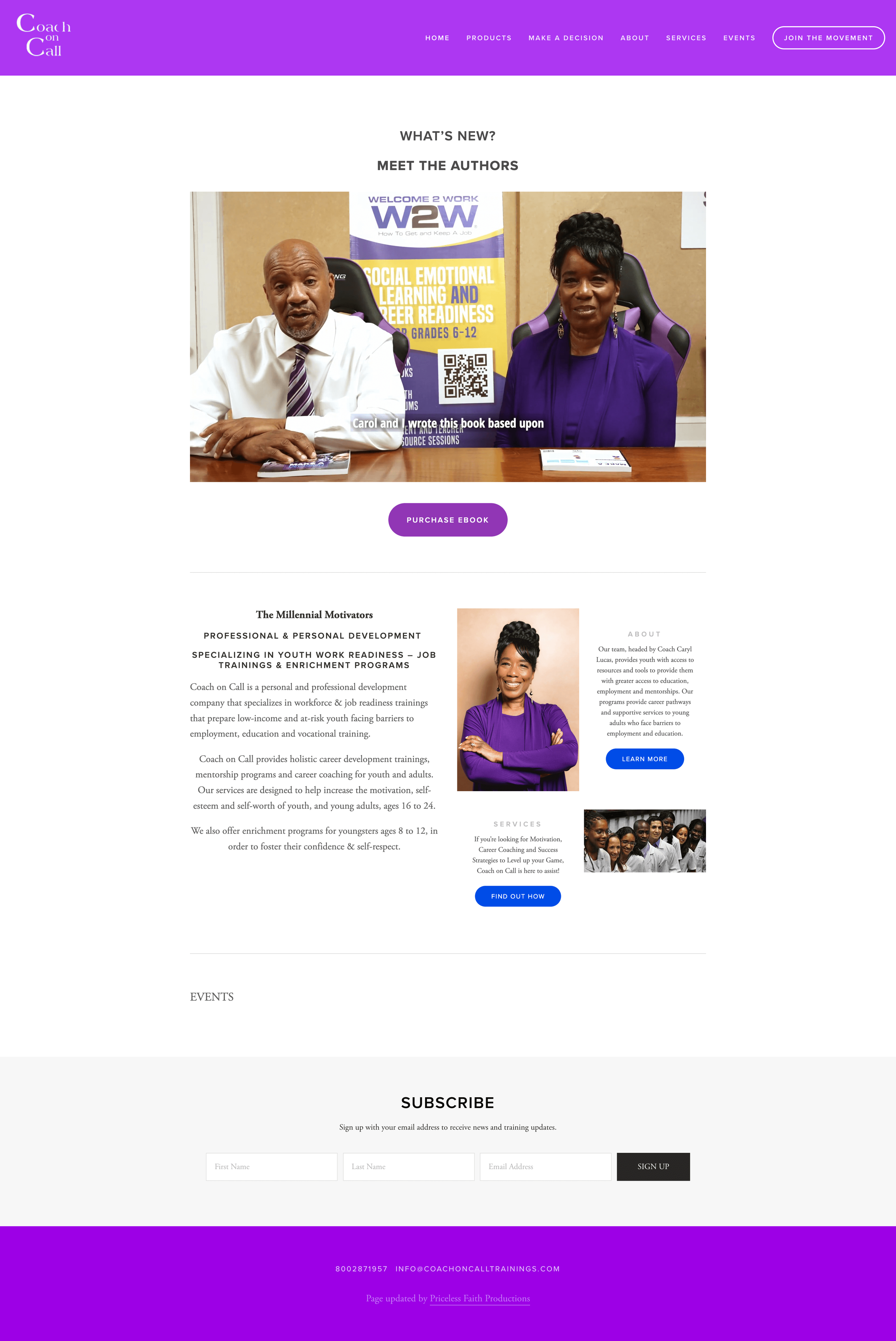 Coach on Call Trainings