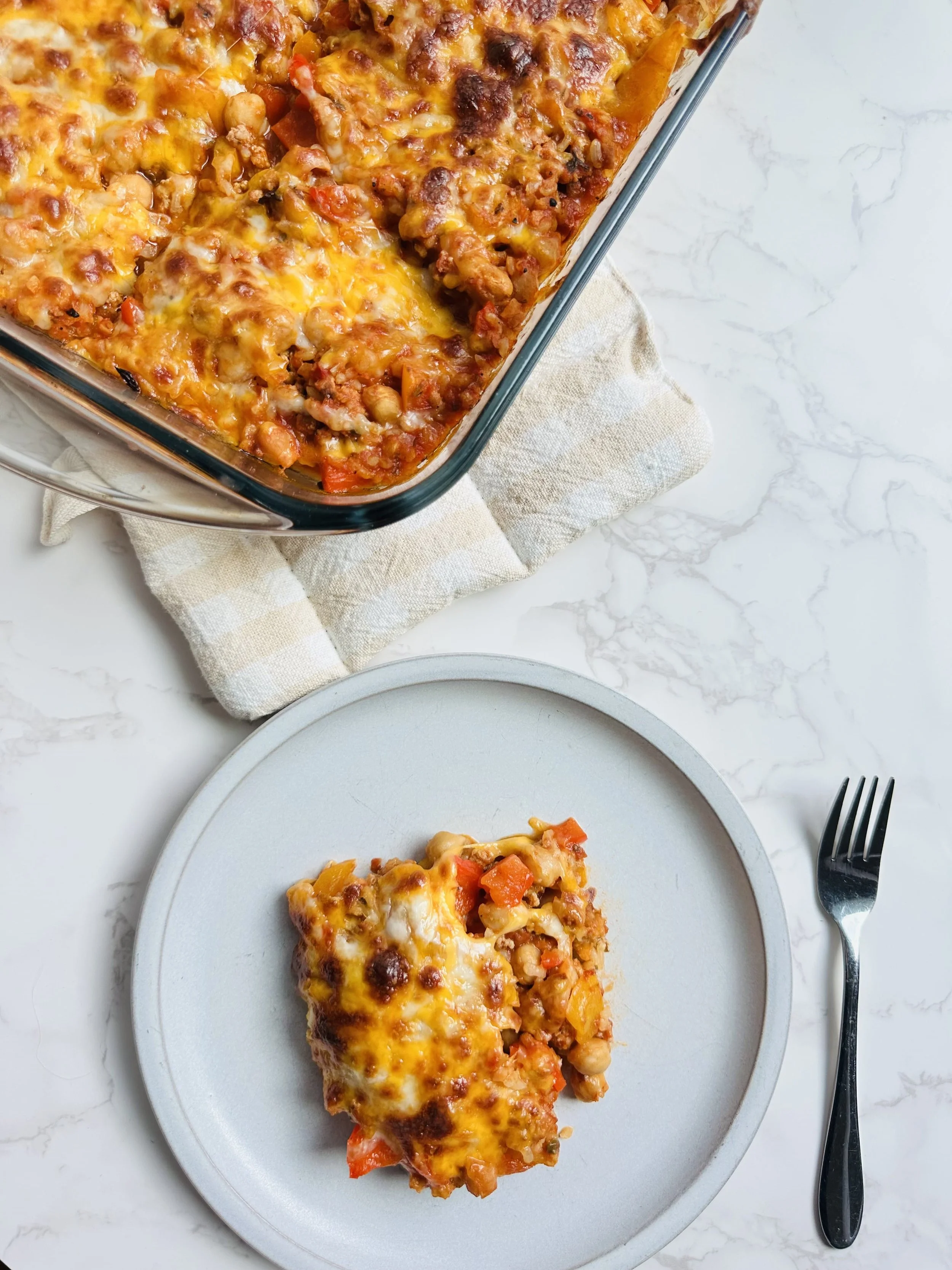 Ground Turkey Unstuffed Pepper Casserole