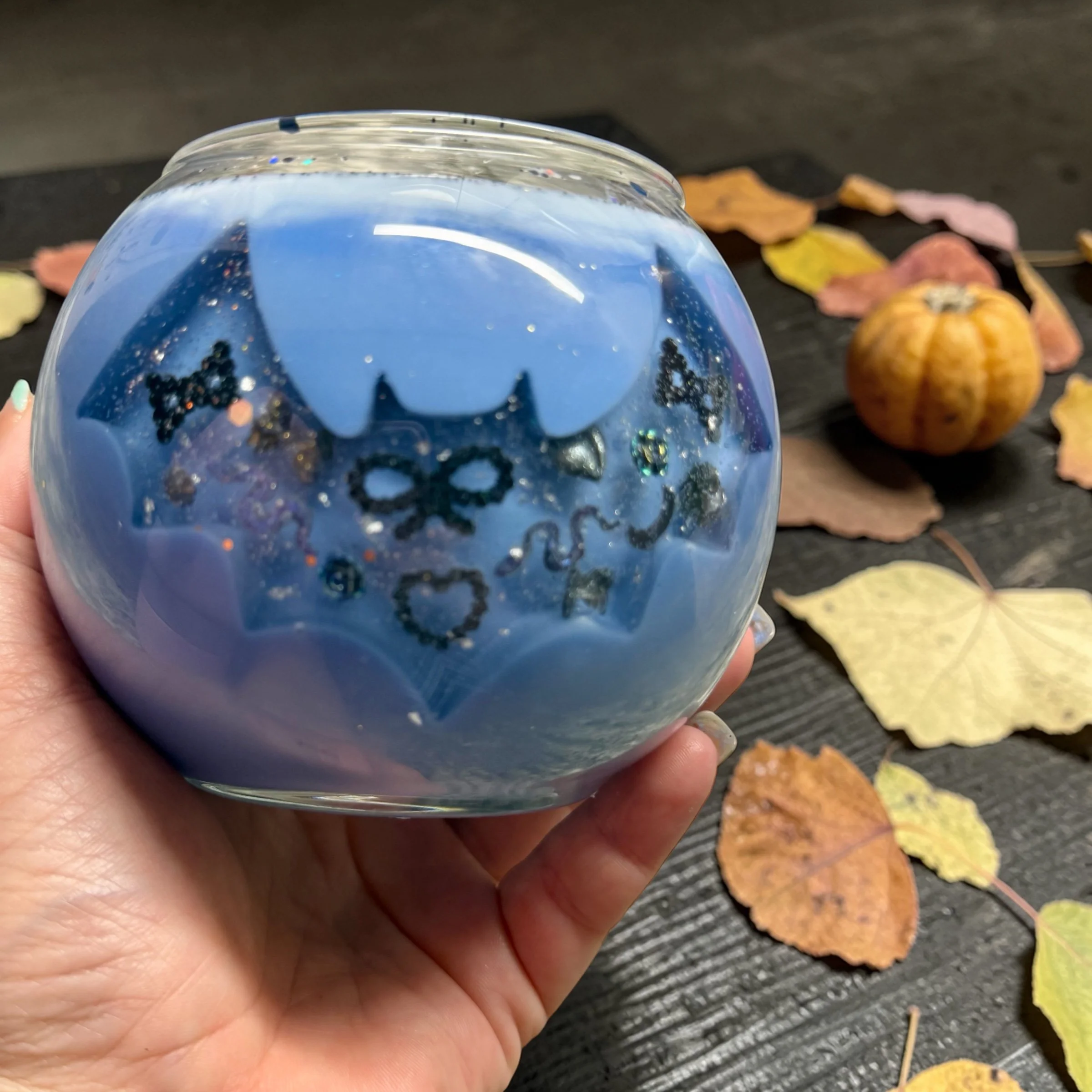 Bat & Bougie Custom 12oz Glassy Candle