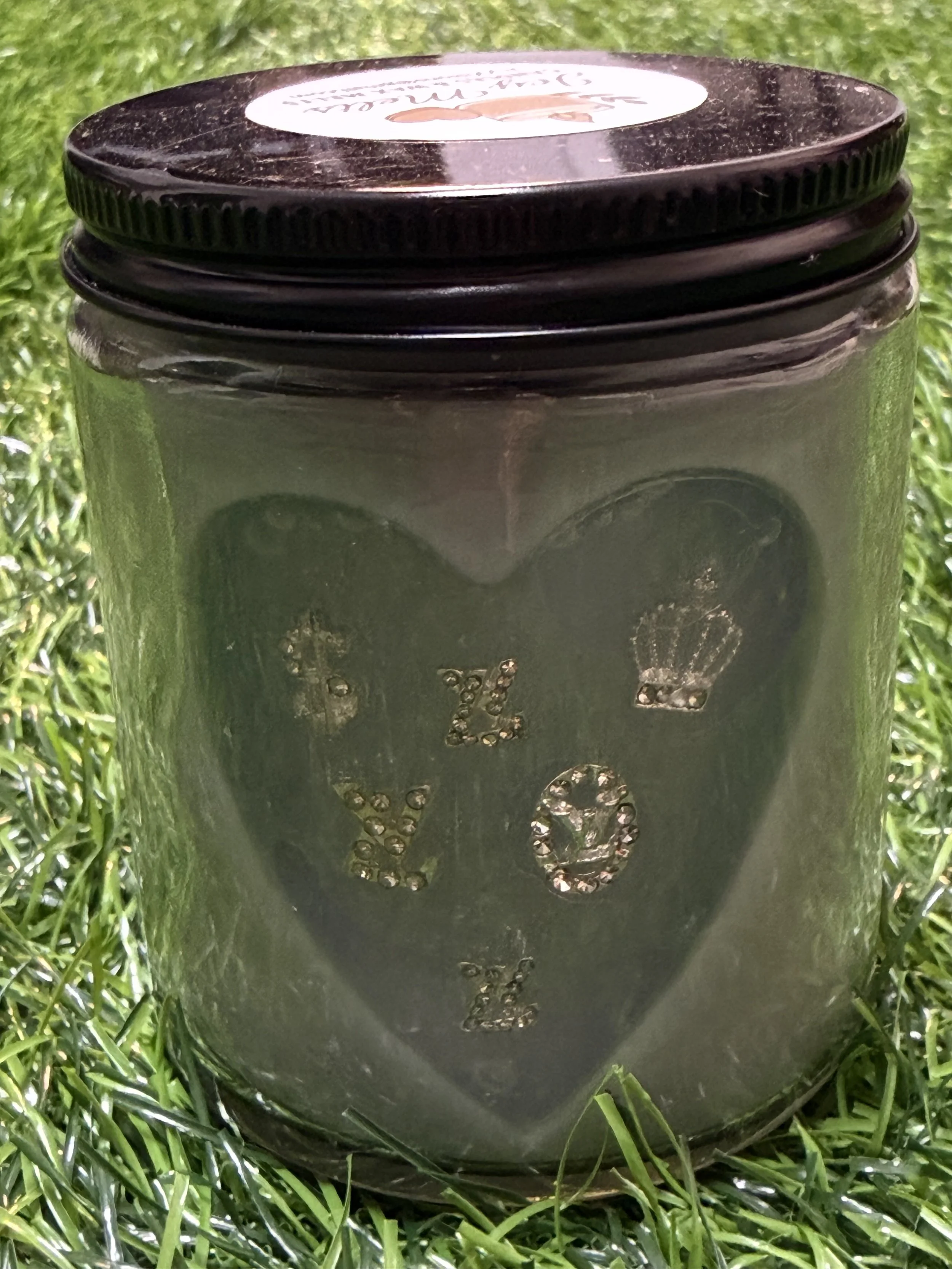 She Got Her Own Custom Designed 1 Wick Glassy Candle 8oz