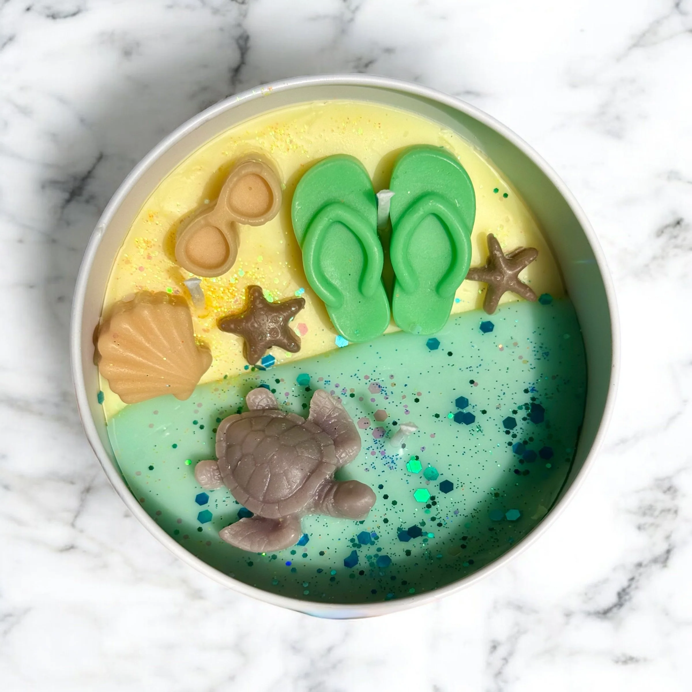 Summer Daze Custom 10oz Candle Tin