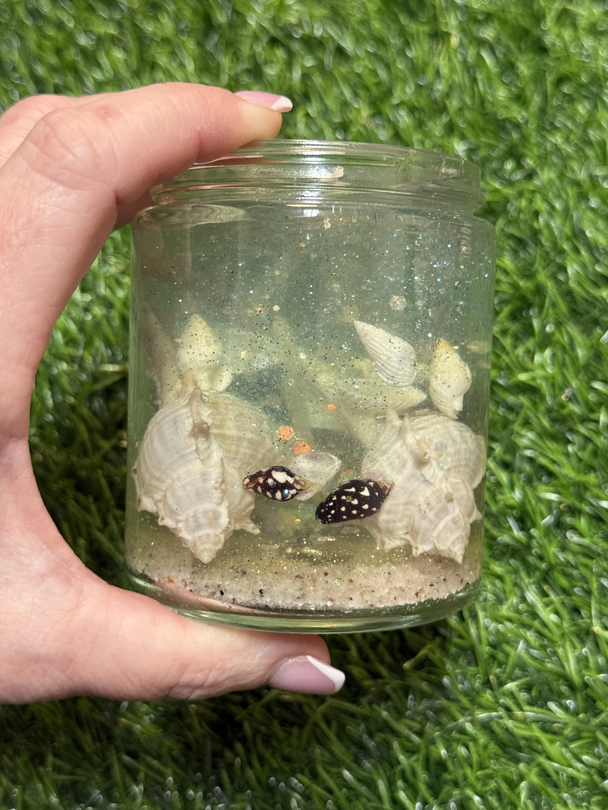 Beach Linen - Gel Wax Glassy 1 Wick Candle 8oz