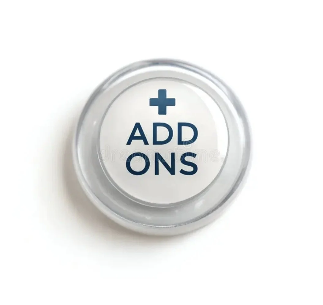Add On’s