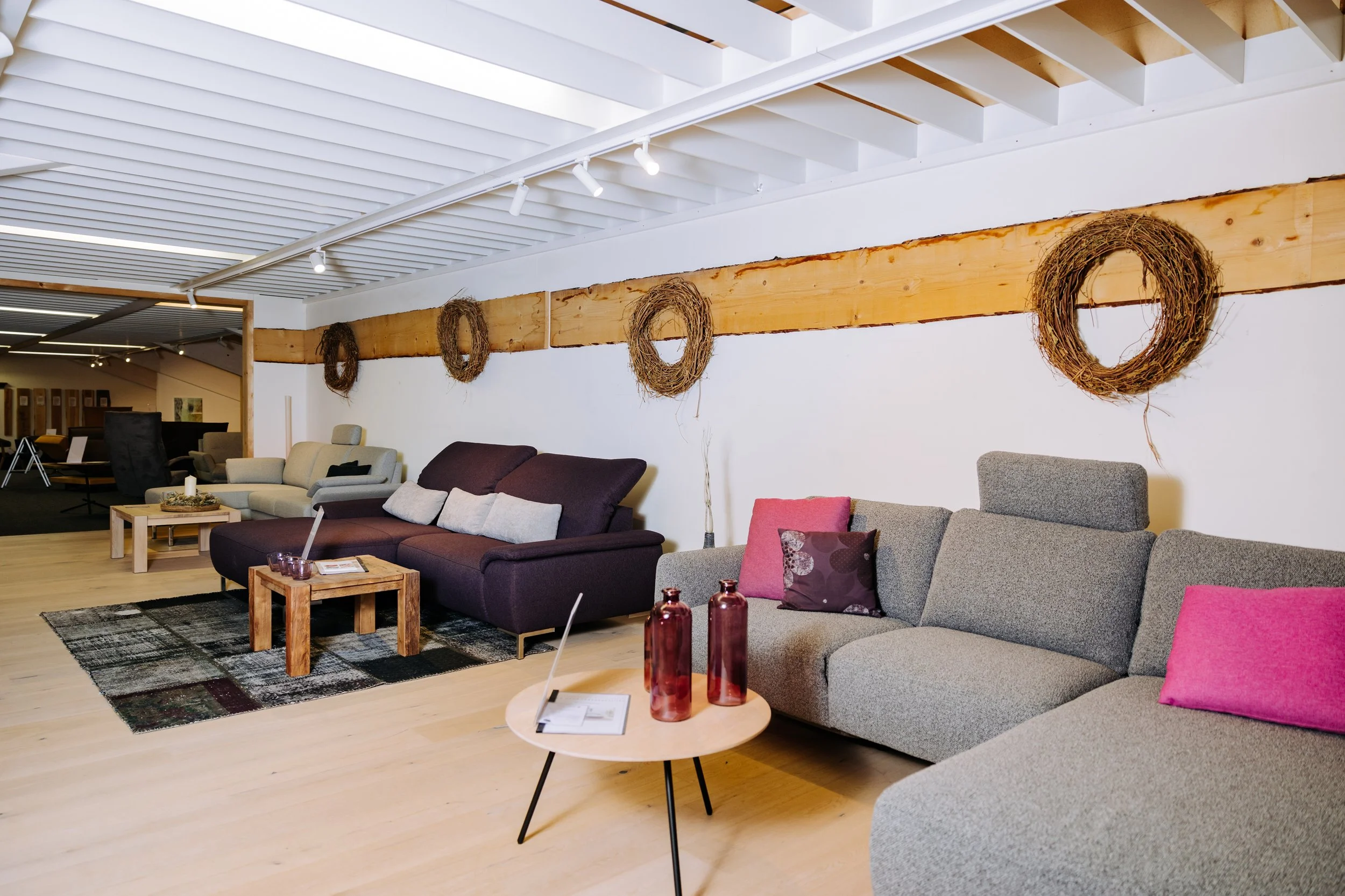 Wohnausstellung: Sofas