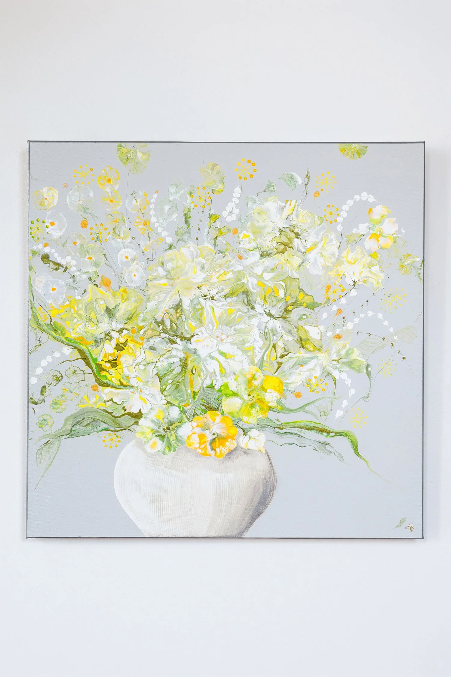 Yellow Spring by Arlene Best – full canvas
