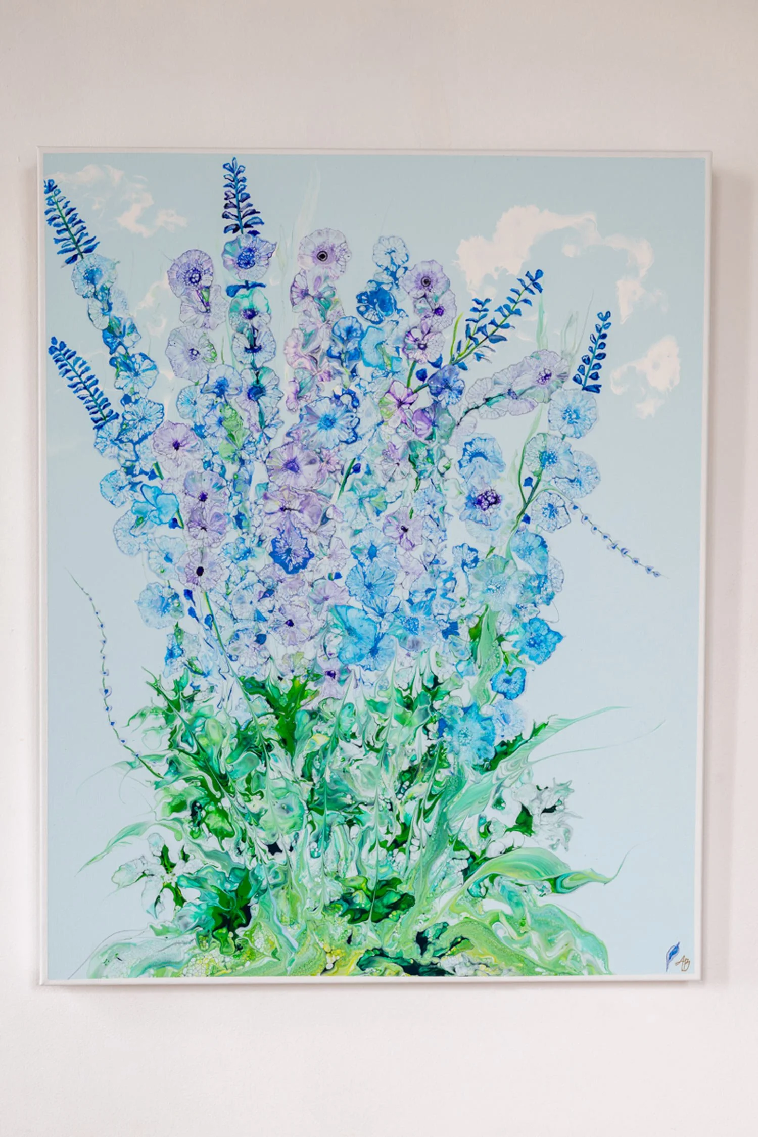 Yukon in Bloom by Arlene Best – full canvas