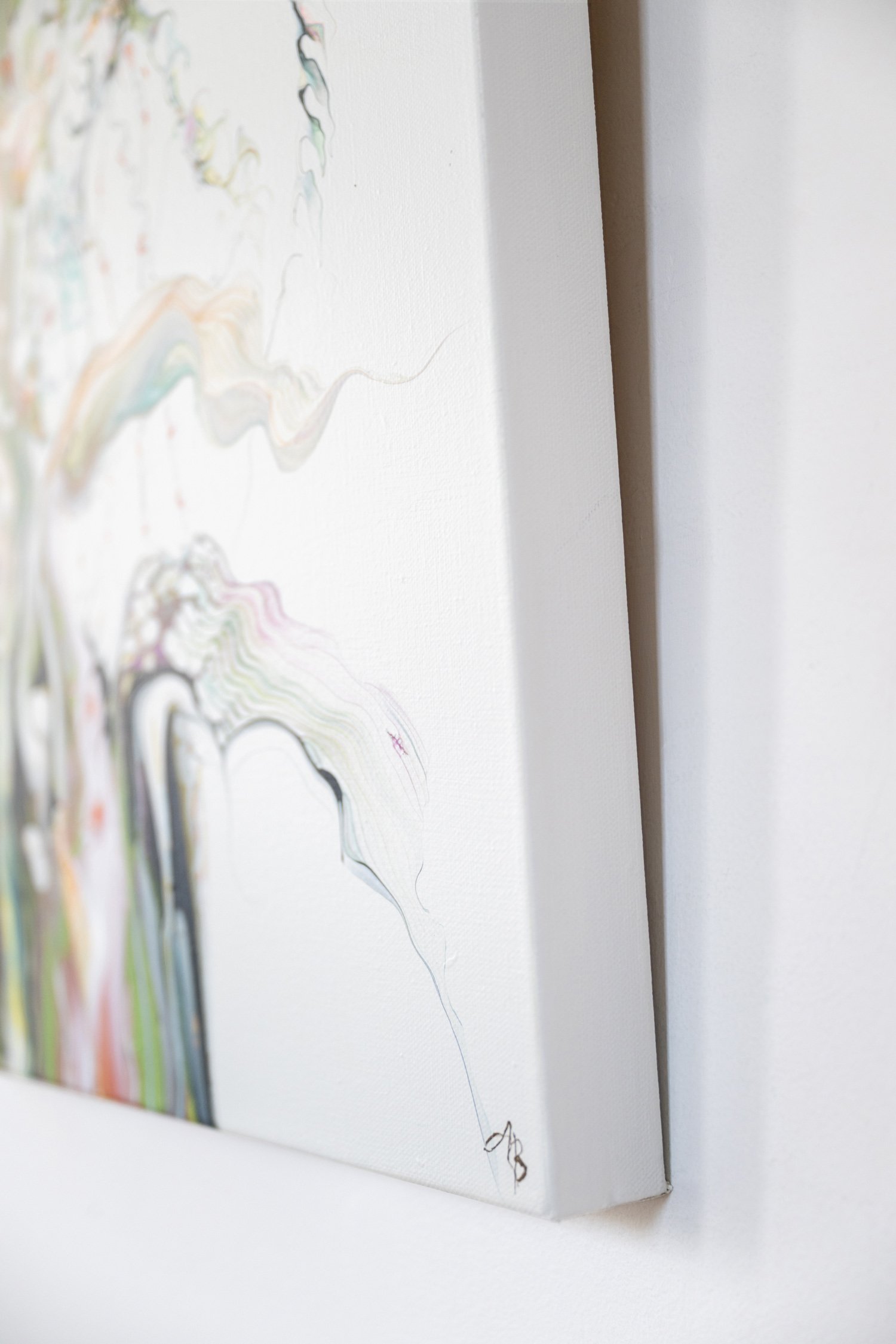 Wild Grace by Arlene Best Artist – side view