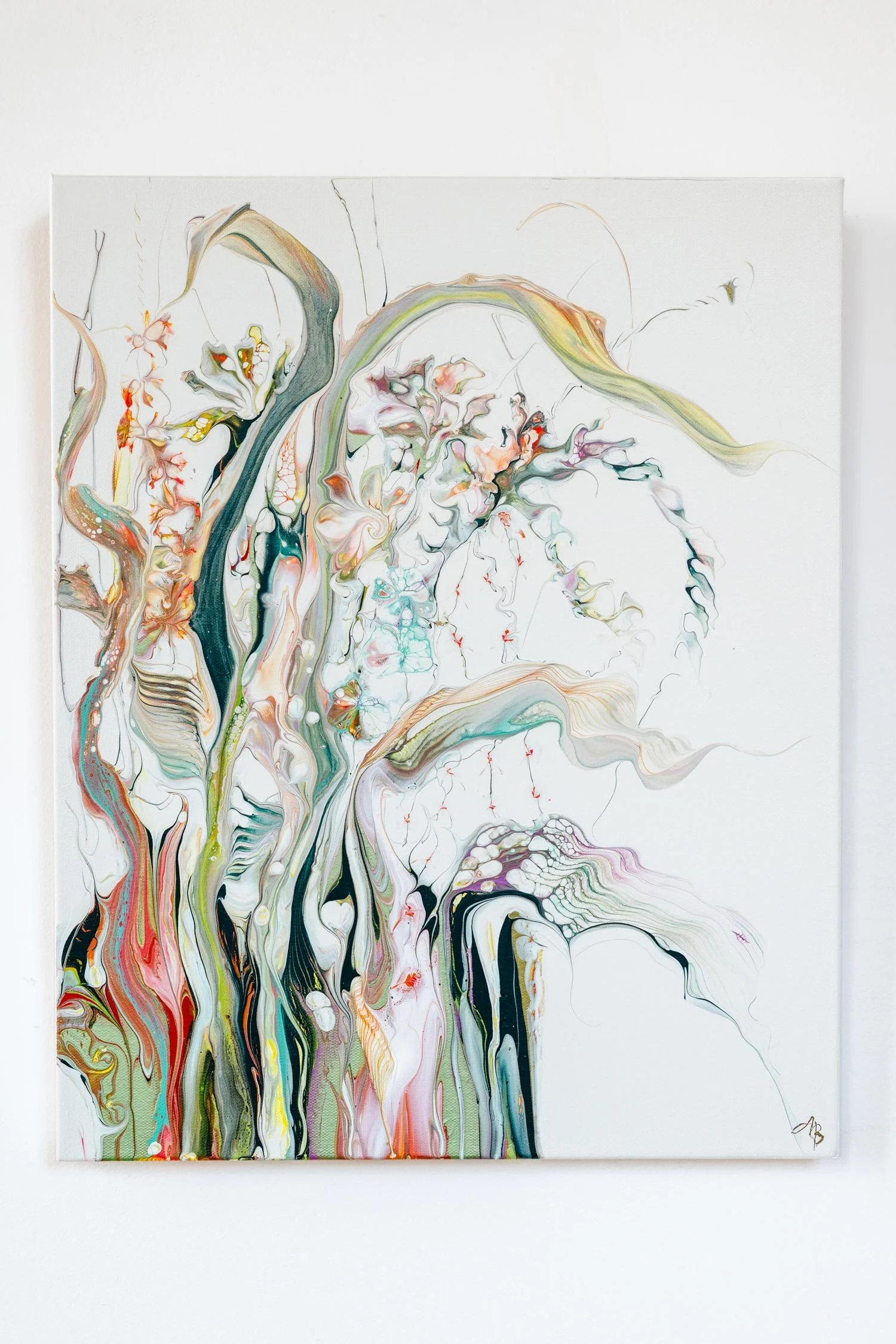 Wild Grace by Arlene Best Artist – full canvas