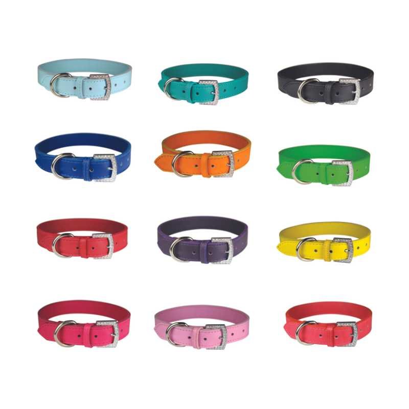 Signature Leather Dog Collars For Small Breed Dogs
