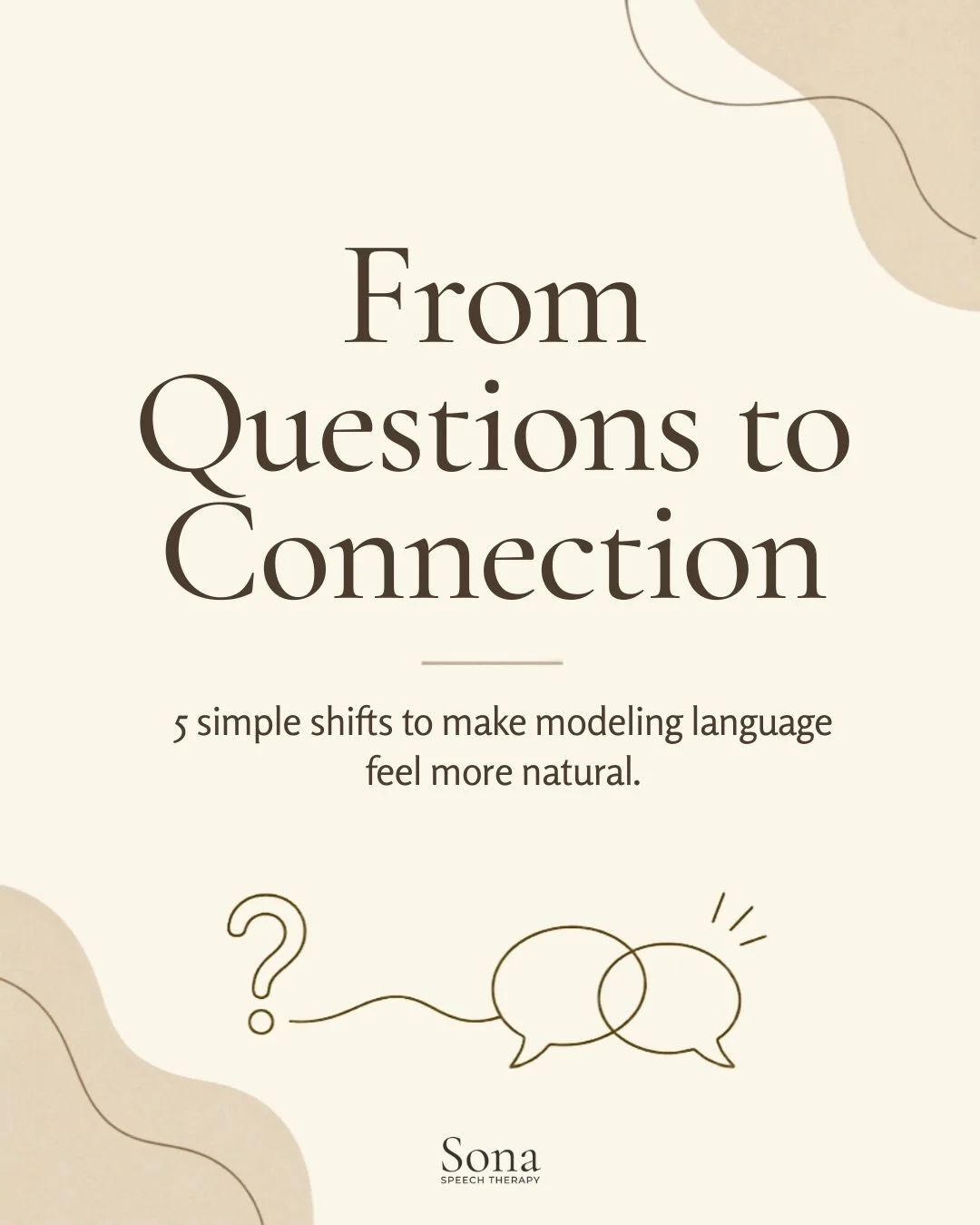 Language grows through interaction, not constant testing. Swipe for five easy ways to turn everyday questions into language-rich comments your child can hear and learn from.

Save this for playtime. 🤍

#LanguageDevelopment #ParentTips #PediatricSpee