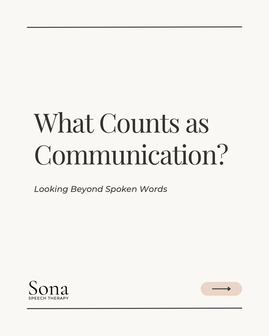 Communication is more than spoken words.
A gesture, facial expression, sound, sign, or AAC selection can all carry a meaningful message. When we notice and respond to every communication attempt, we show children that what they have to say matters. ?