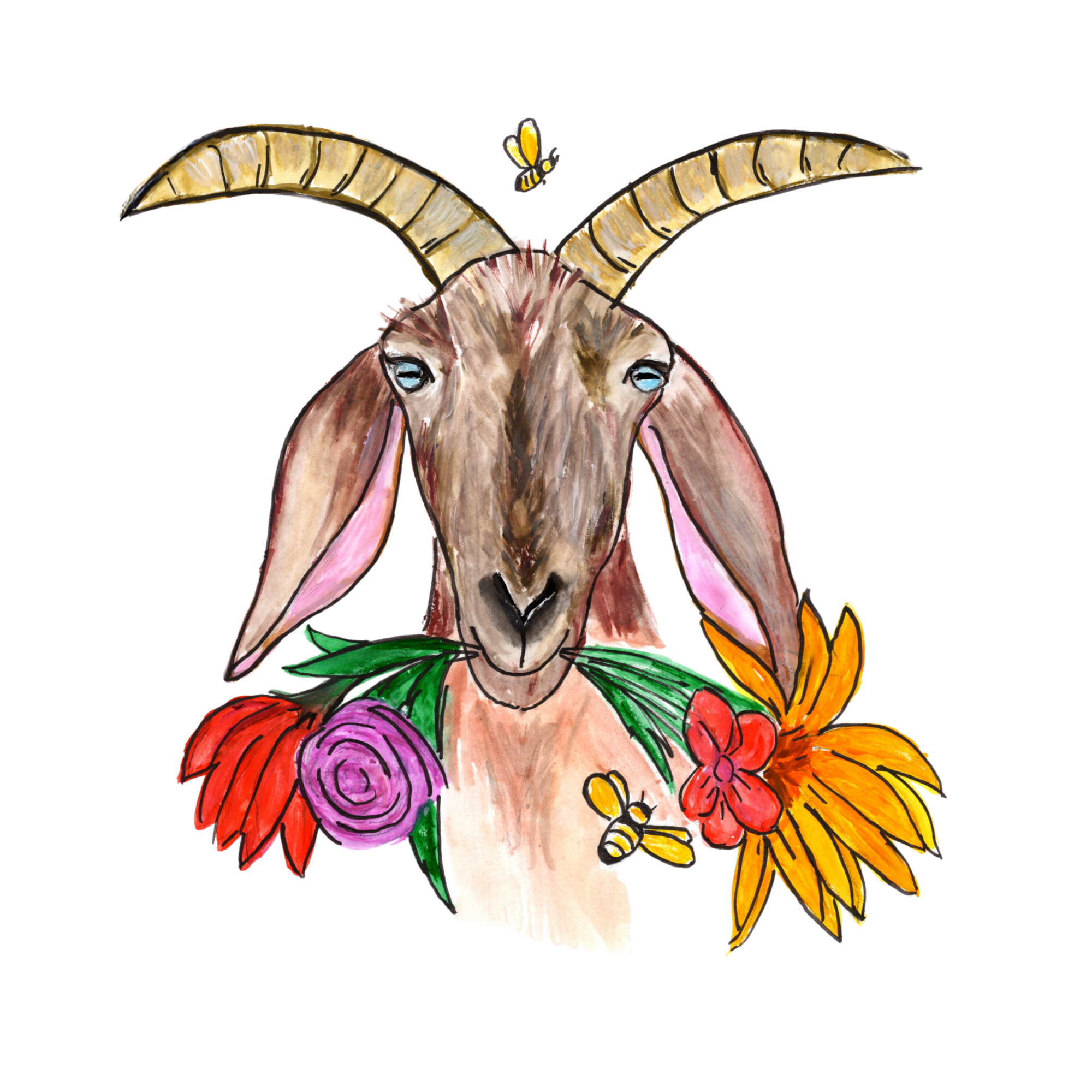Goat with multiflower.png