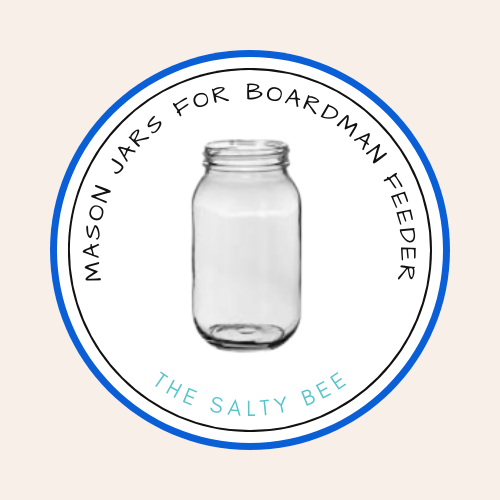 Mason Jars for Boardman Feeder