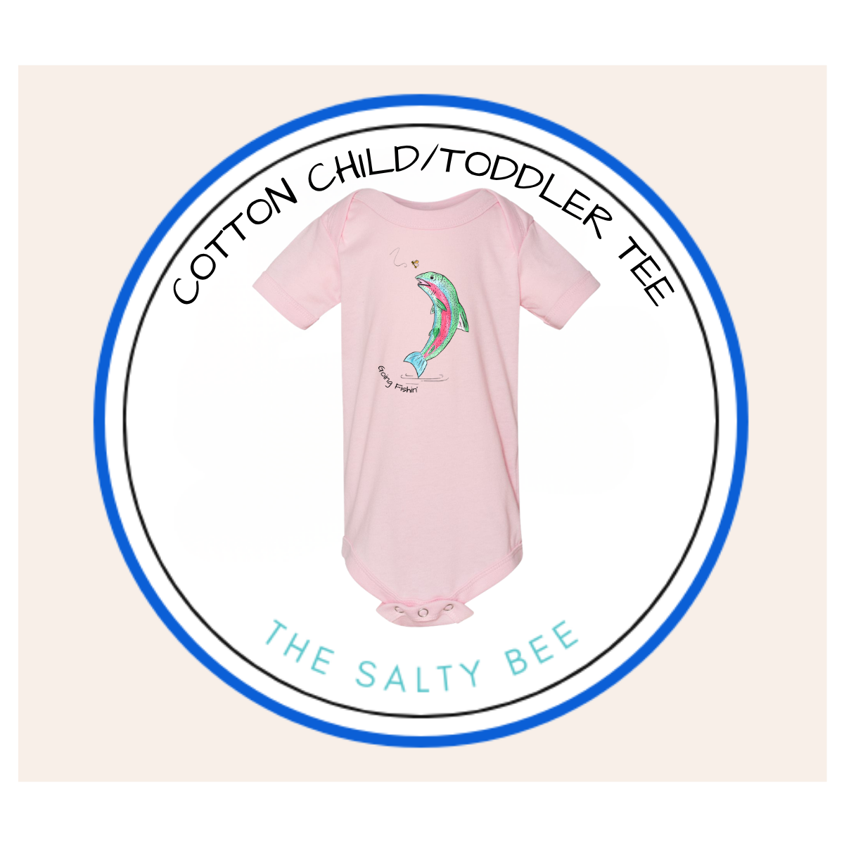 Going Fishin' Toddler Tee