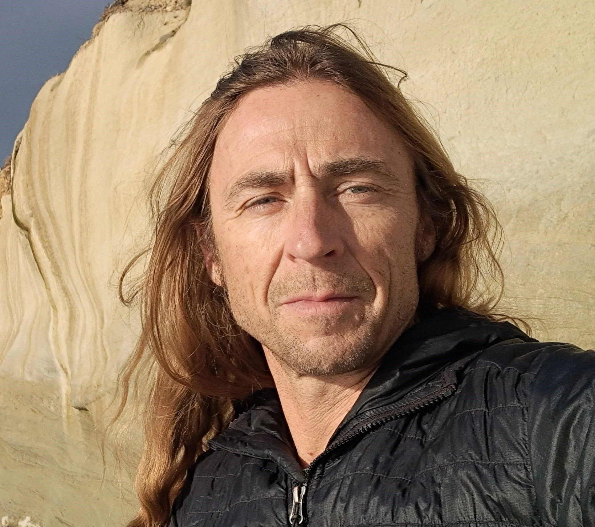 Author and integration coach Matthew E. Johnson in the Blue Ridge Mountains.