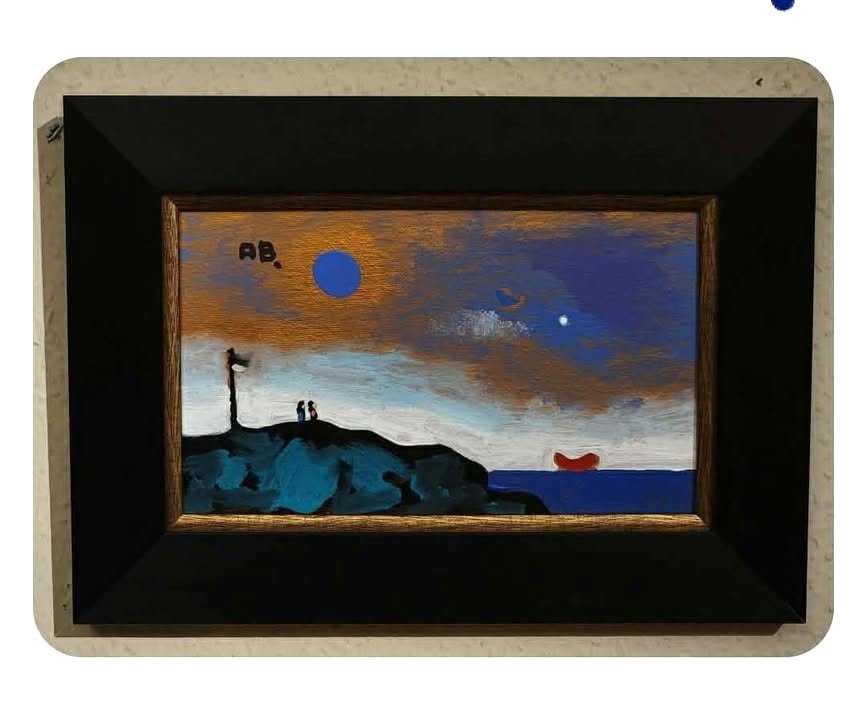 Viewpoint - 16x26 Mixed Media on Canvas (Series "Treveler Of The Peaks") 2026 