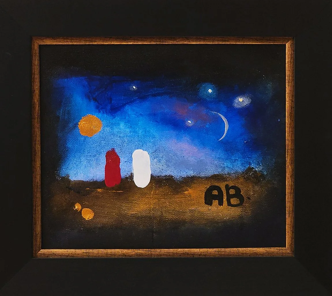 II. Anton Balanchivadze , Mixed Media on Canvas