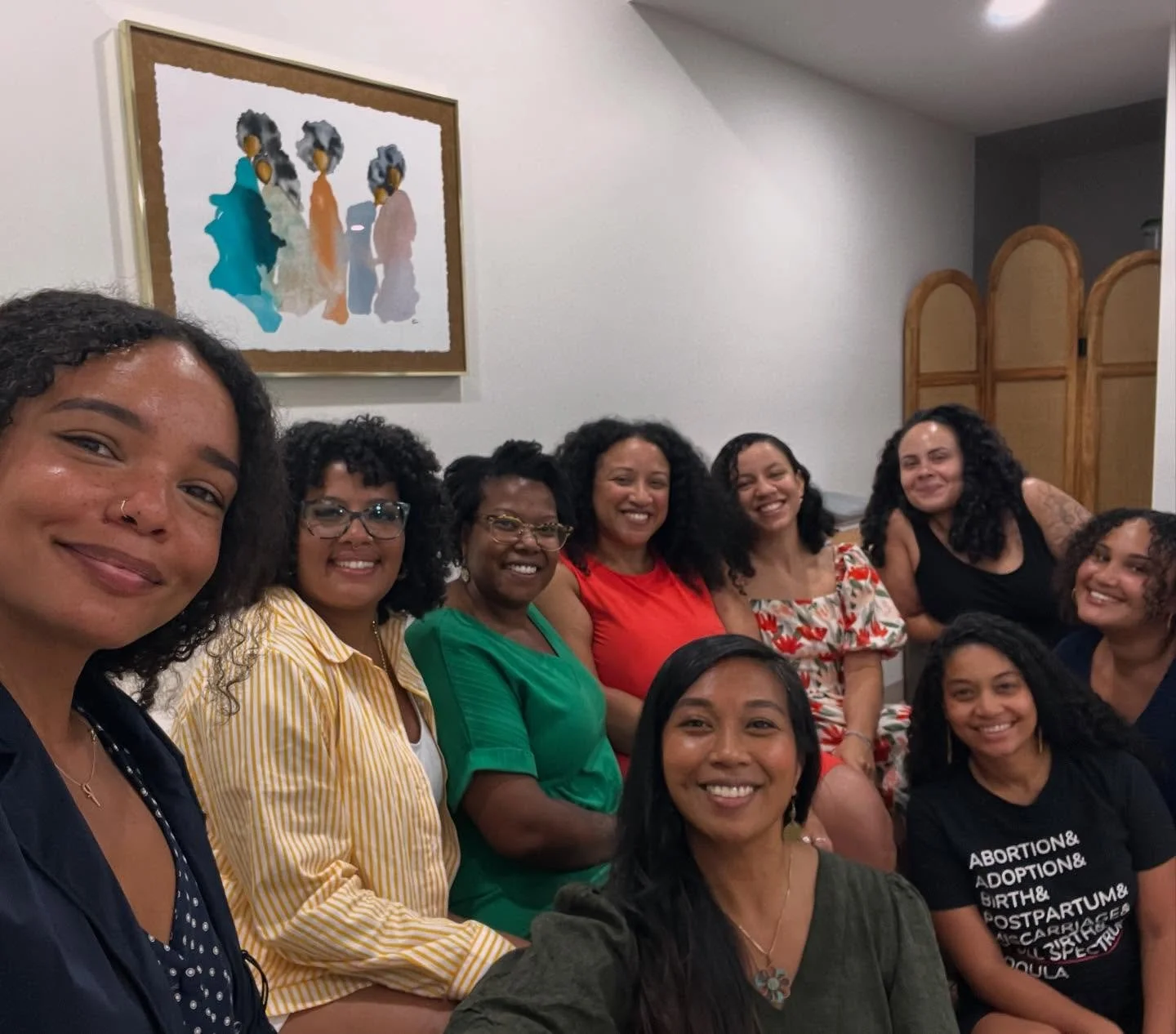 Gathered together! ✨

Yesterday @birthingplacebx and @conscious.birth.collective came together for an incredible day of learning and connection at @welcometomaryam . There&rsquo;s something special about continued learners&mdash;doulas, midwives, and