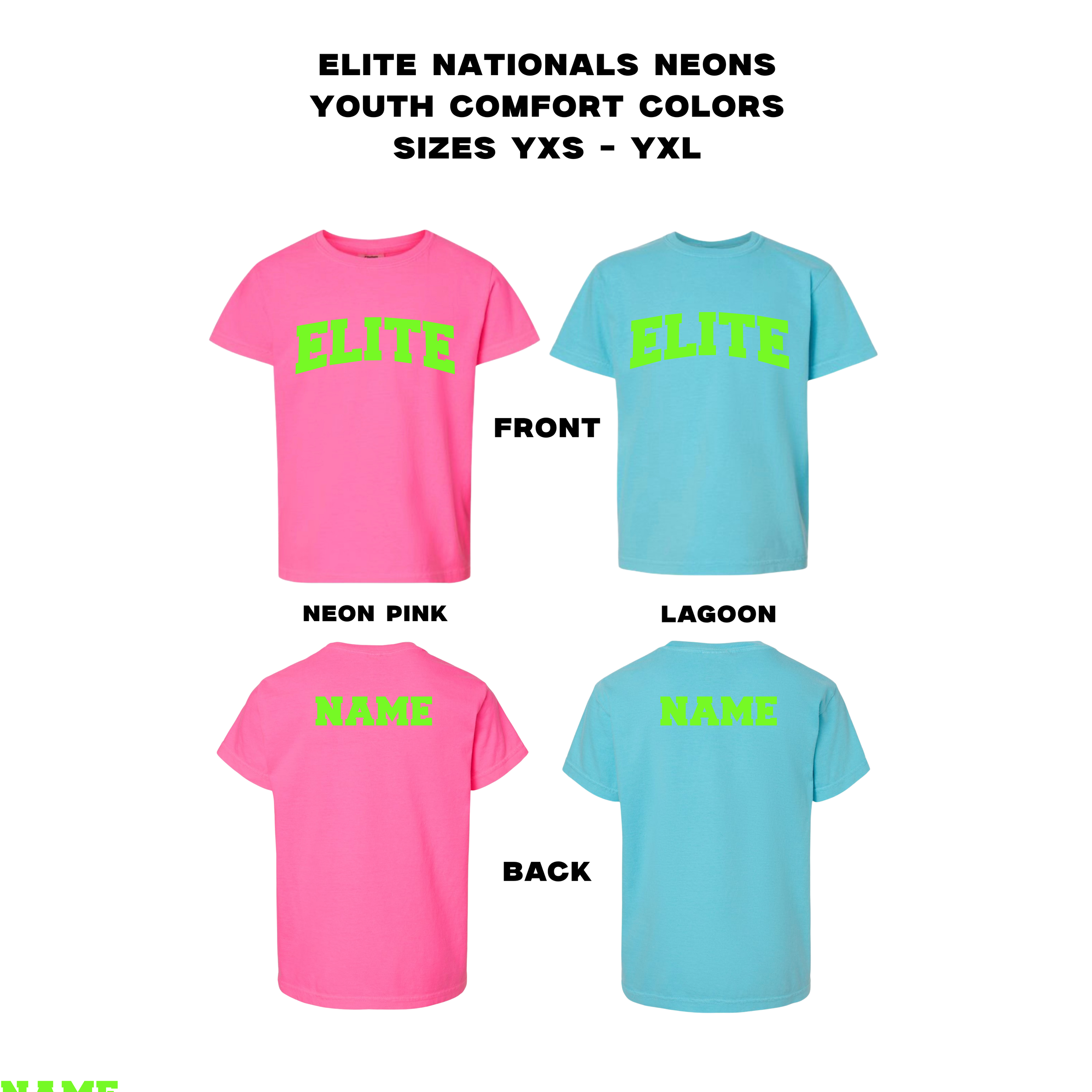 ELITE NEON COLLECTION - YOUTH