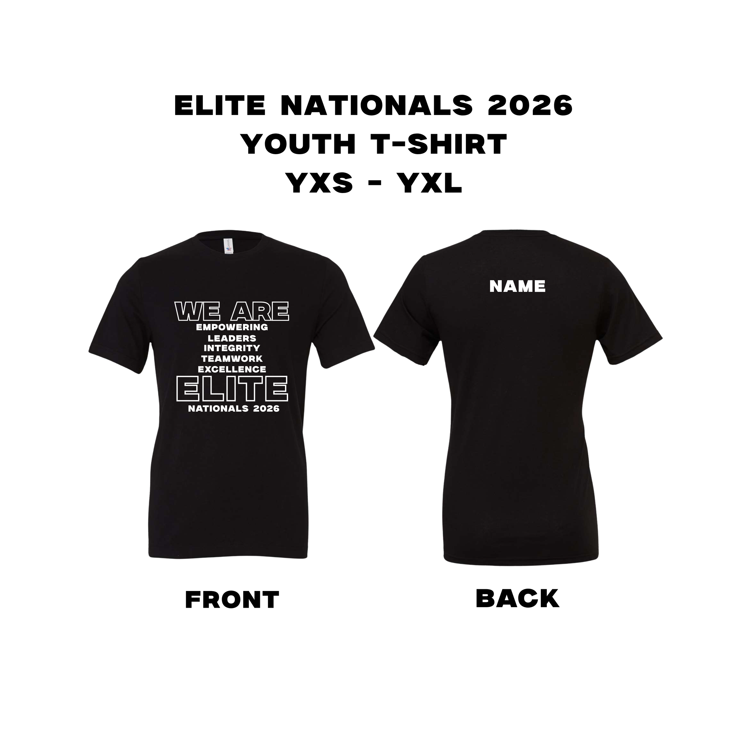 We Are ELITE Youth Tee