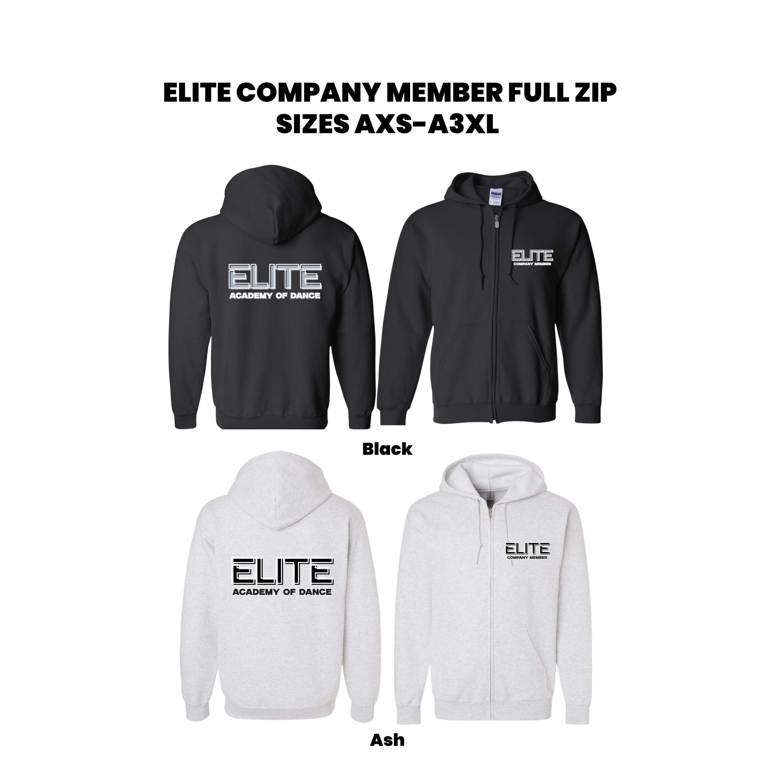 ELITE COMPANY MEMBER FULL ZIP SWEAT SET