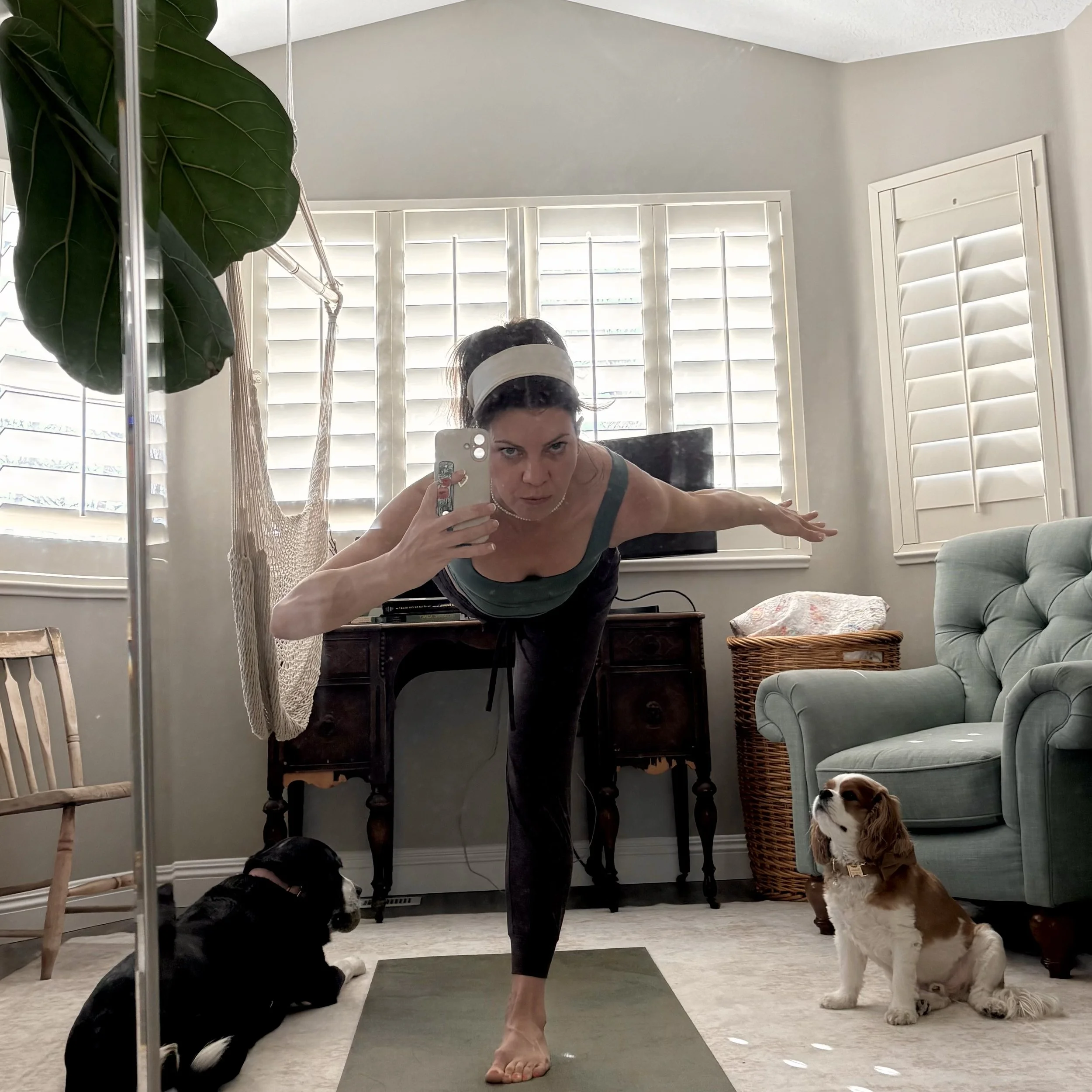 Everyone thinks yoga is about flexibility