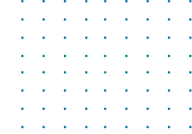 Black background with evenly spaced small blue dots arranged in a grid pattern.