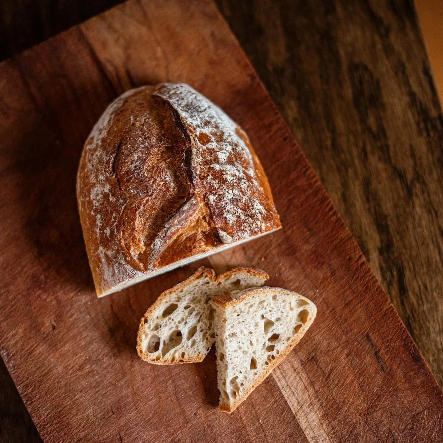 Dinner is always better with fresh bread.🍞 
We&rsquo;re open til 7pm! 

#AnnArbor #A2Eats #WhiteLotusFarms #FreshBread #FarmToTable #AnnArborFoodie