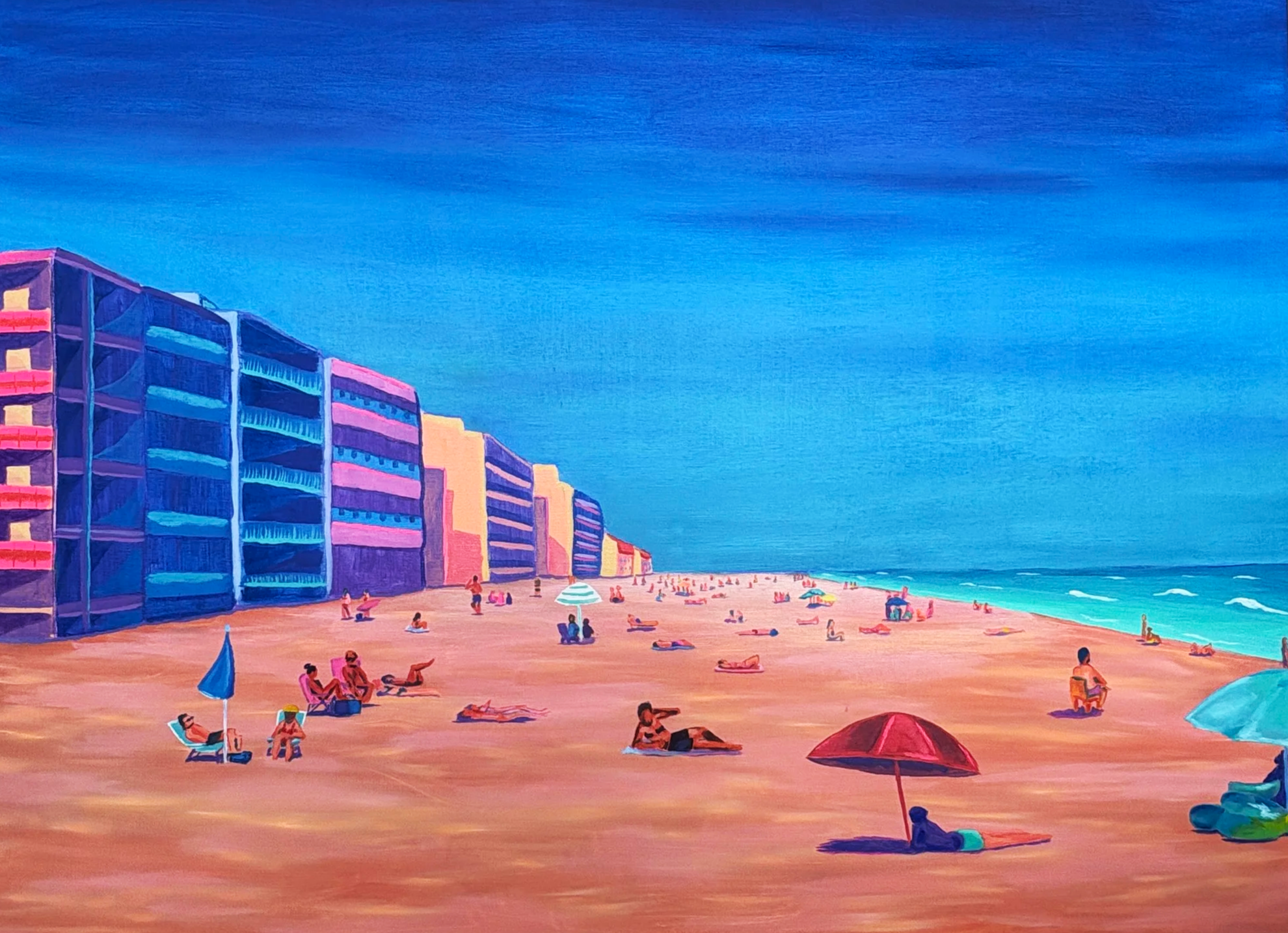 "Montpellier" Oil Painting 36"x40" - 2026