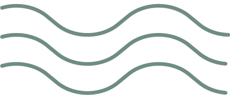 Pattern of wavy, horizontal lines in shades of green and black.